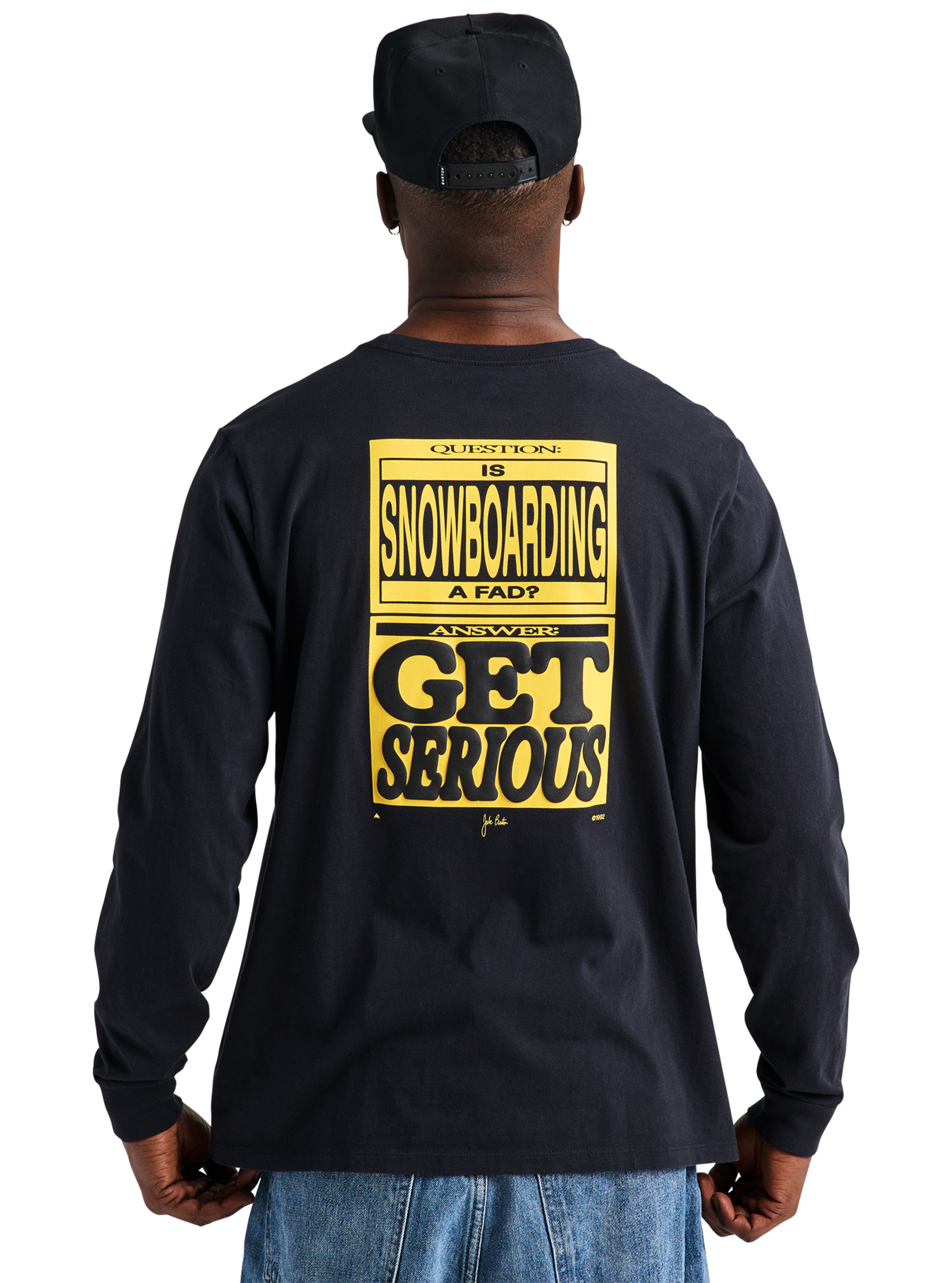 Burton To the World langermet t-skjorte True Black