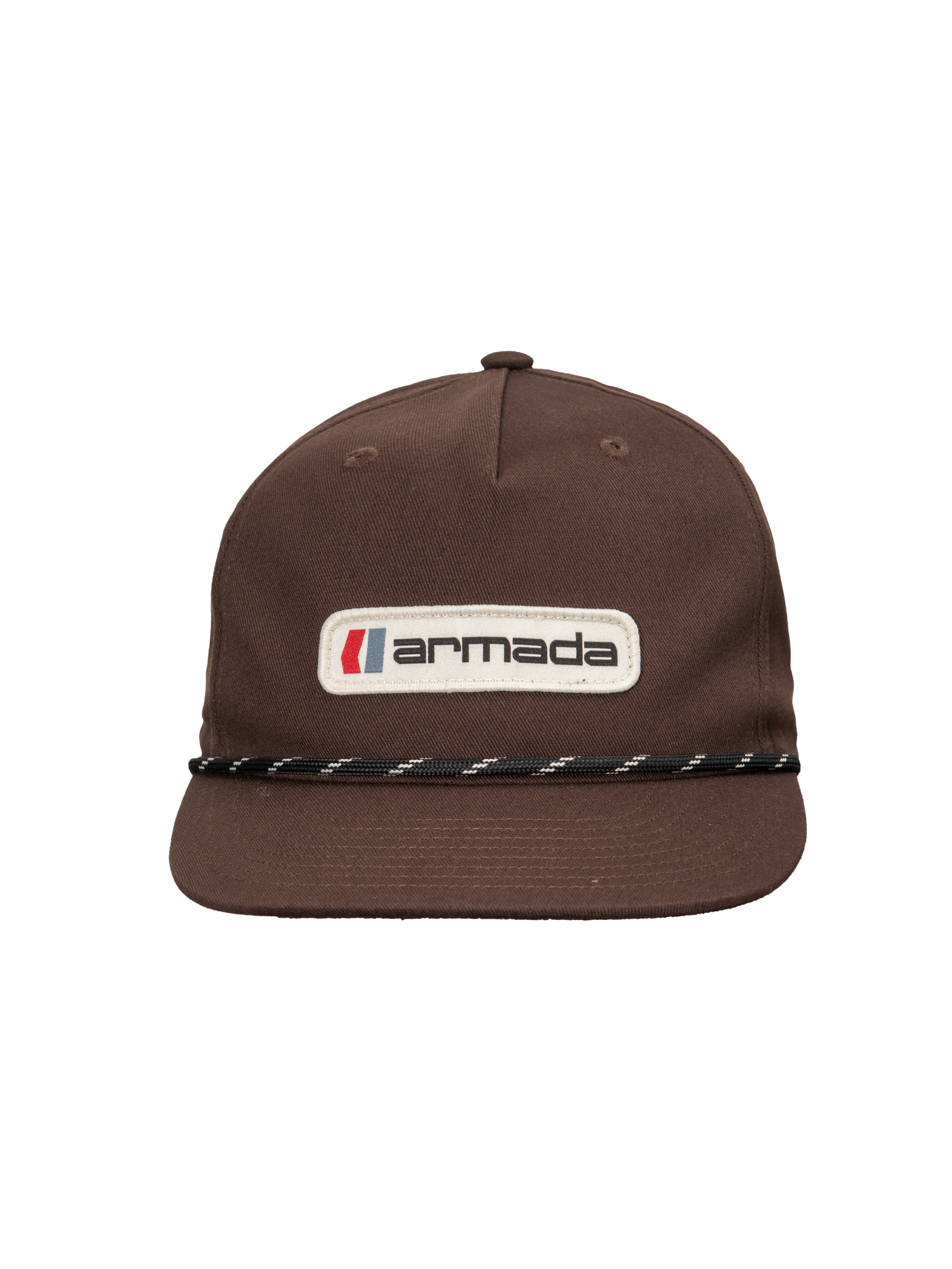 Armada Rope Hat caps mørkebrun 5-panel