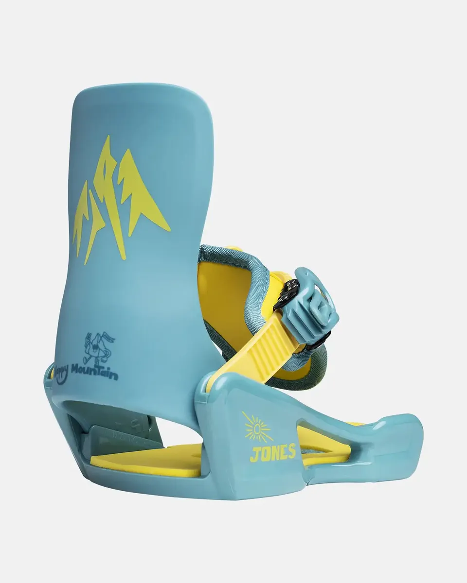 Jones Happy Mountain snowboardbinding barn blå XXS