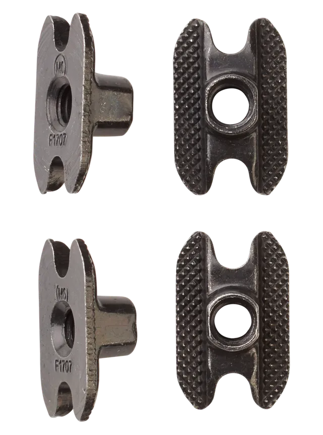 Burton M6 Channel Inserts skruefester 4-pk sort