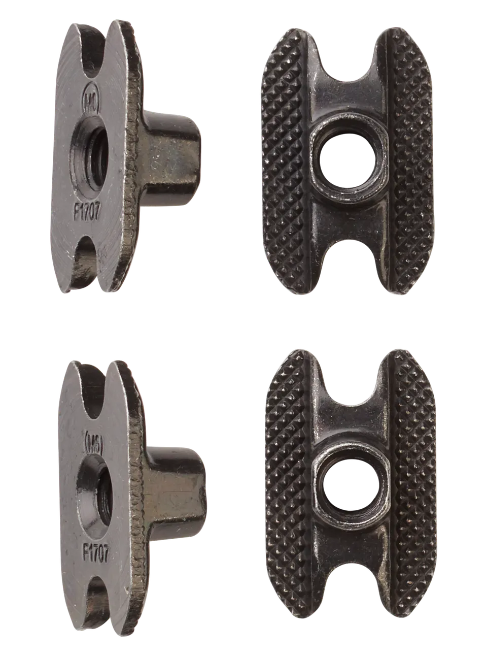 Burton M6 Channel Inserts skruefester 4-pk sort