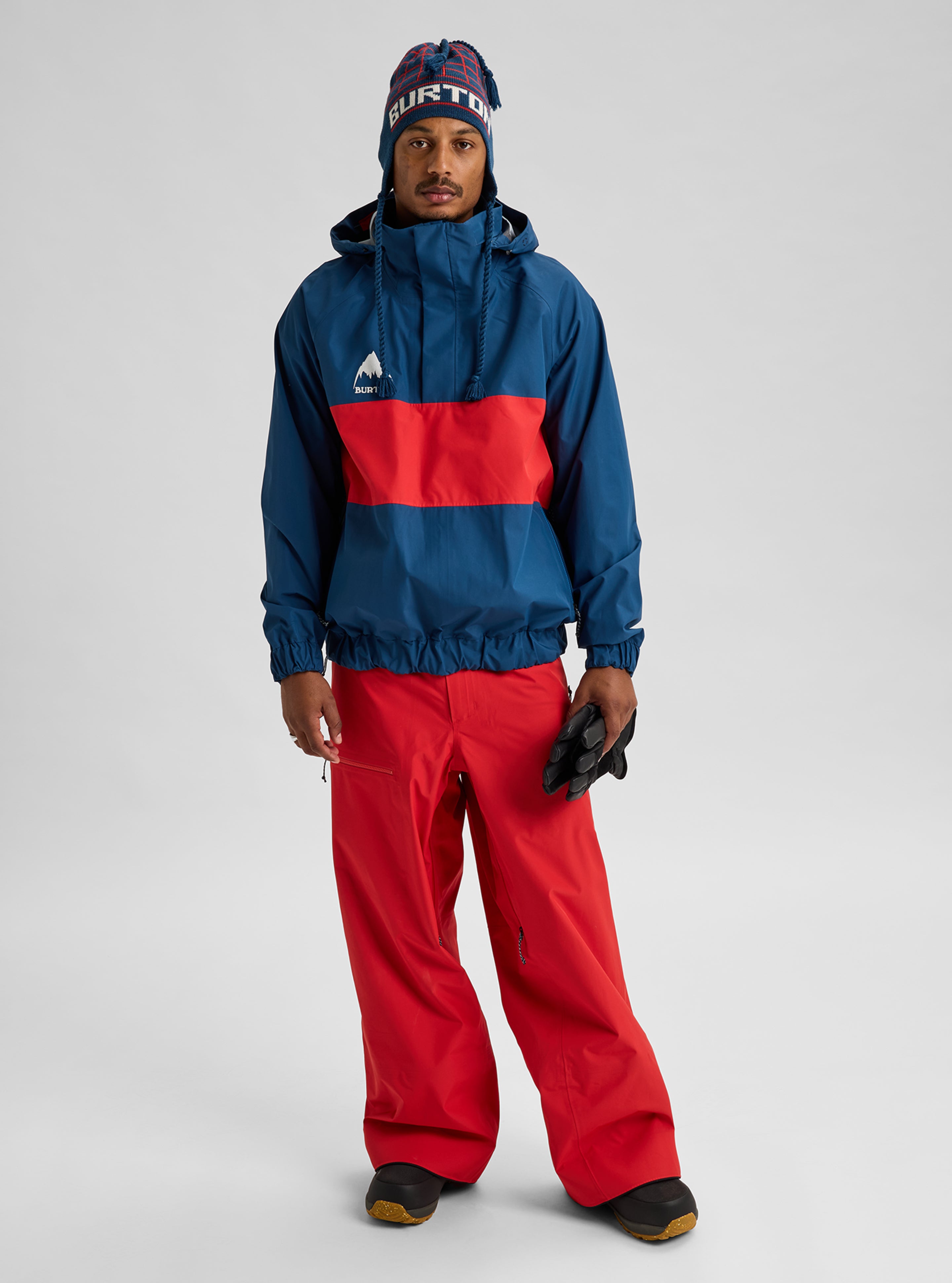 Burton 50th 85 Powder Shell 3L snowboardjakke blå