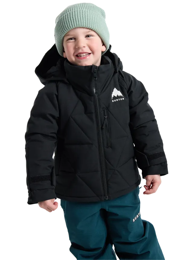 Burton Spindal 2L vinterjakke småbarn True Black 2T varm