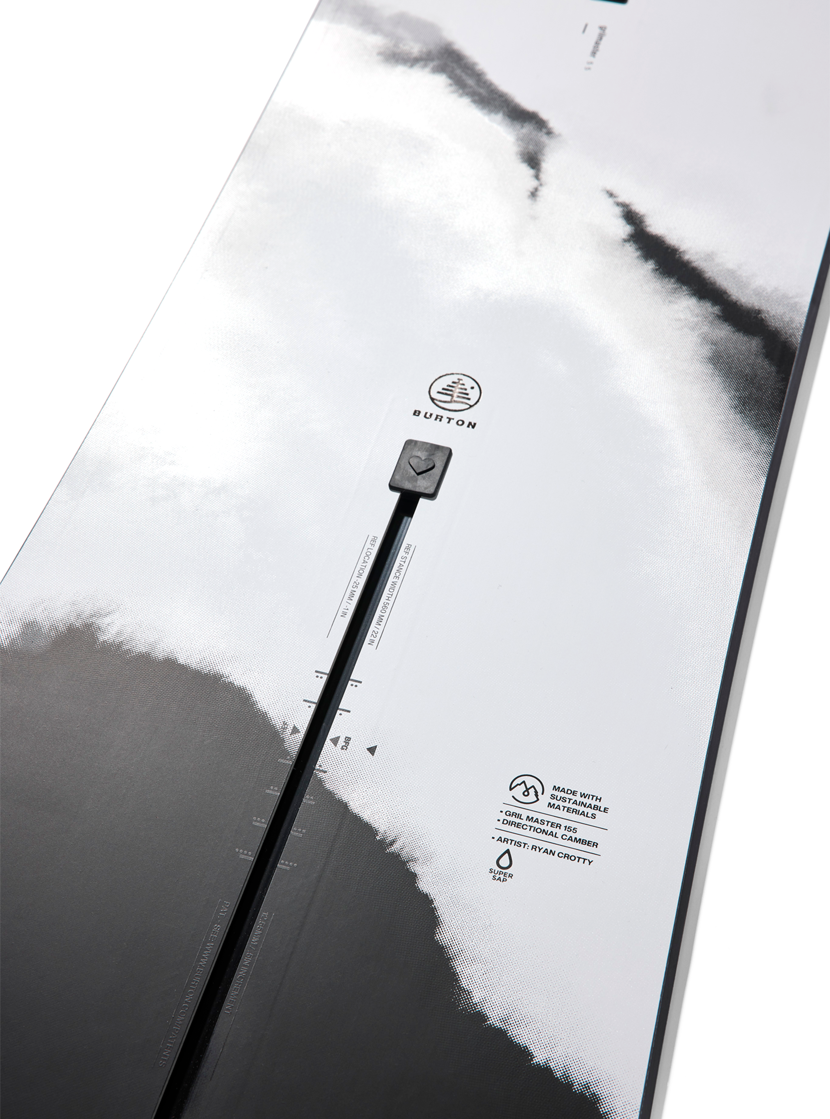 Burton Family Tree Gril Master snowboard 155 camber