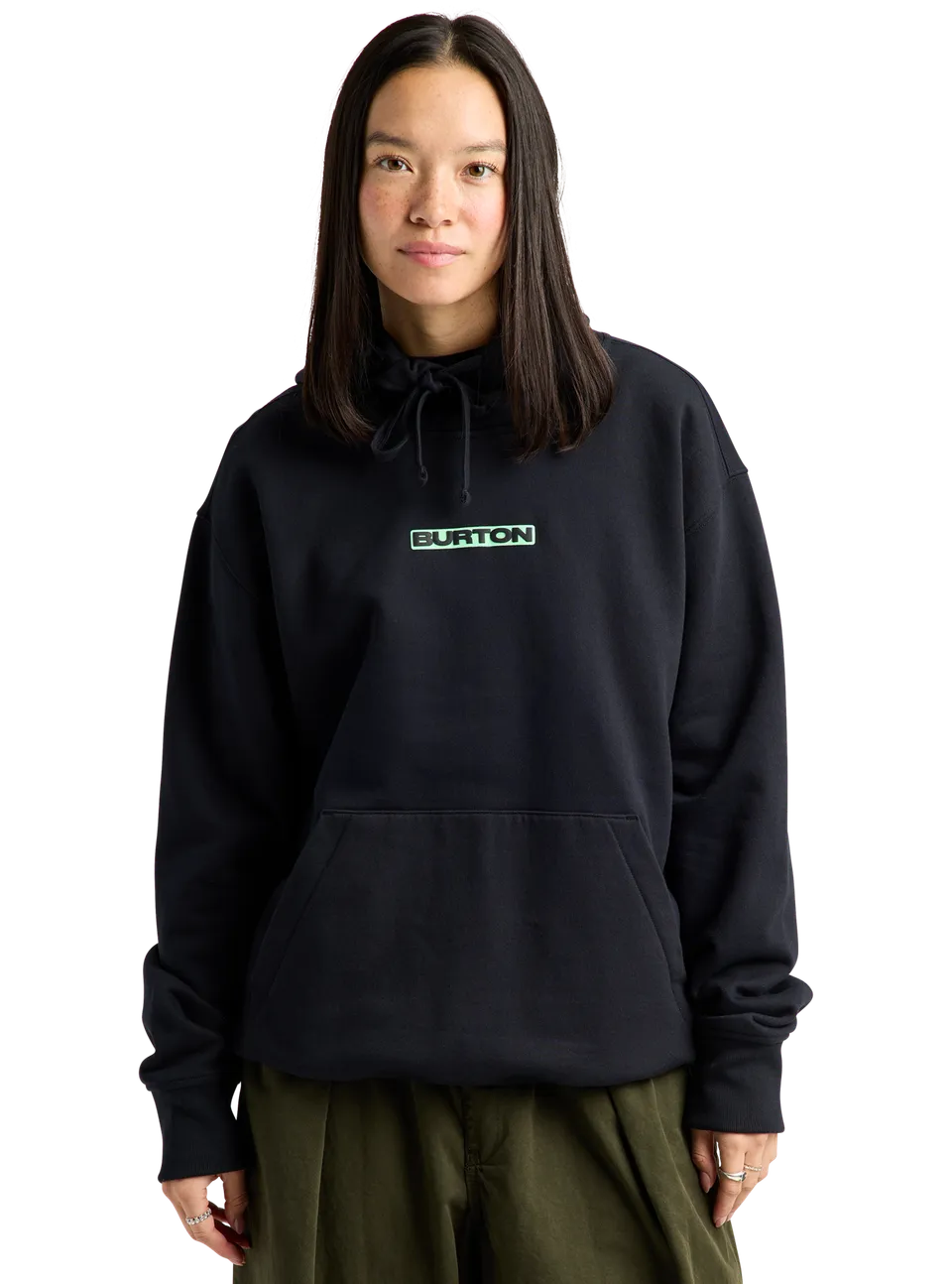 Burton From Burton to the World Hoodie svart