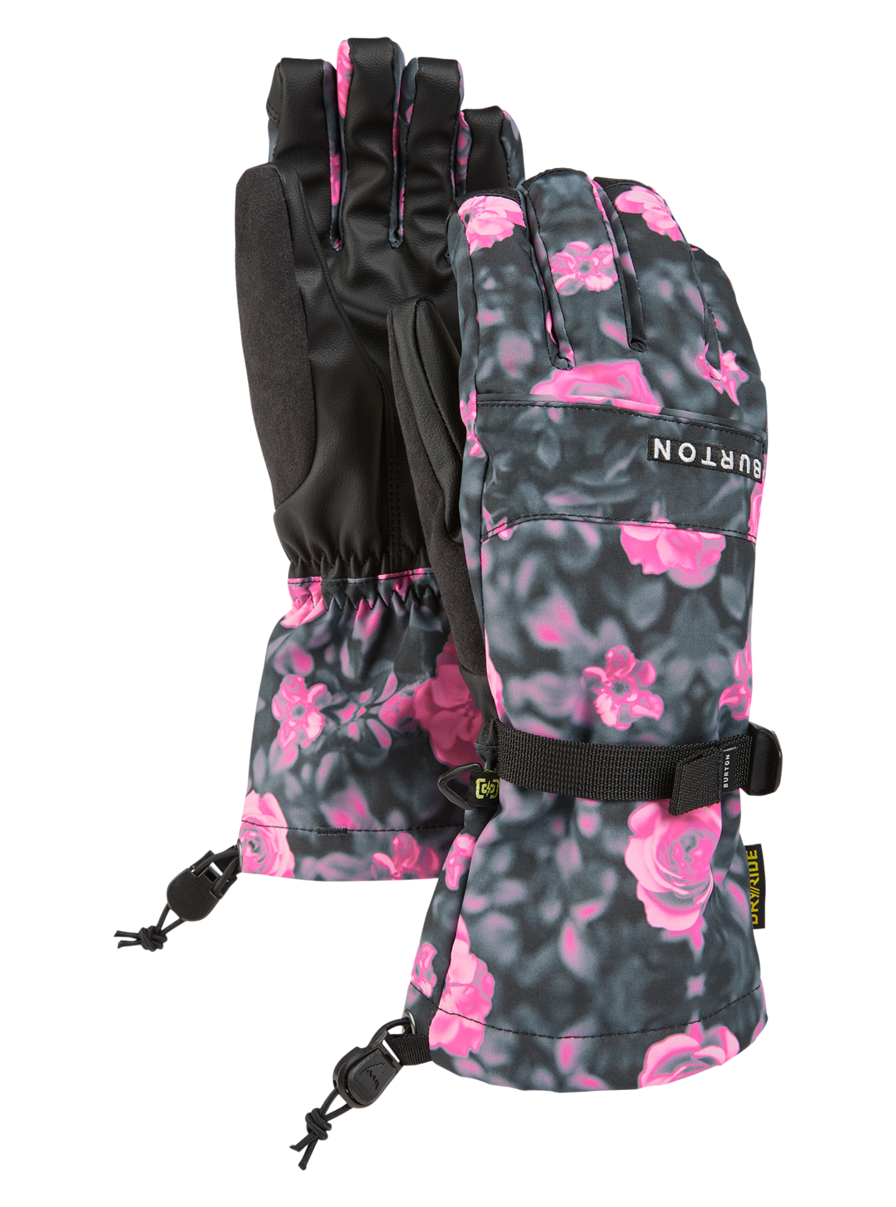 Burton Profile hansker dame true black M vindtett