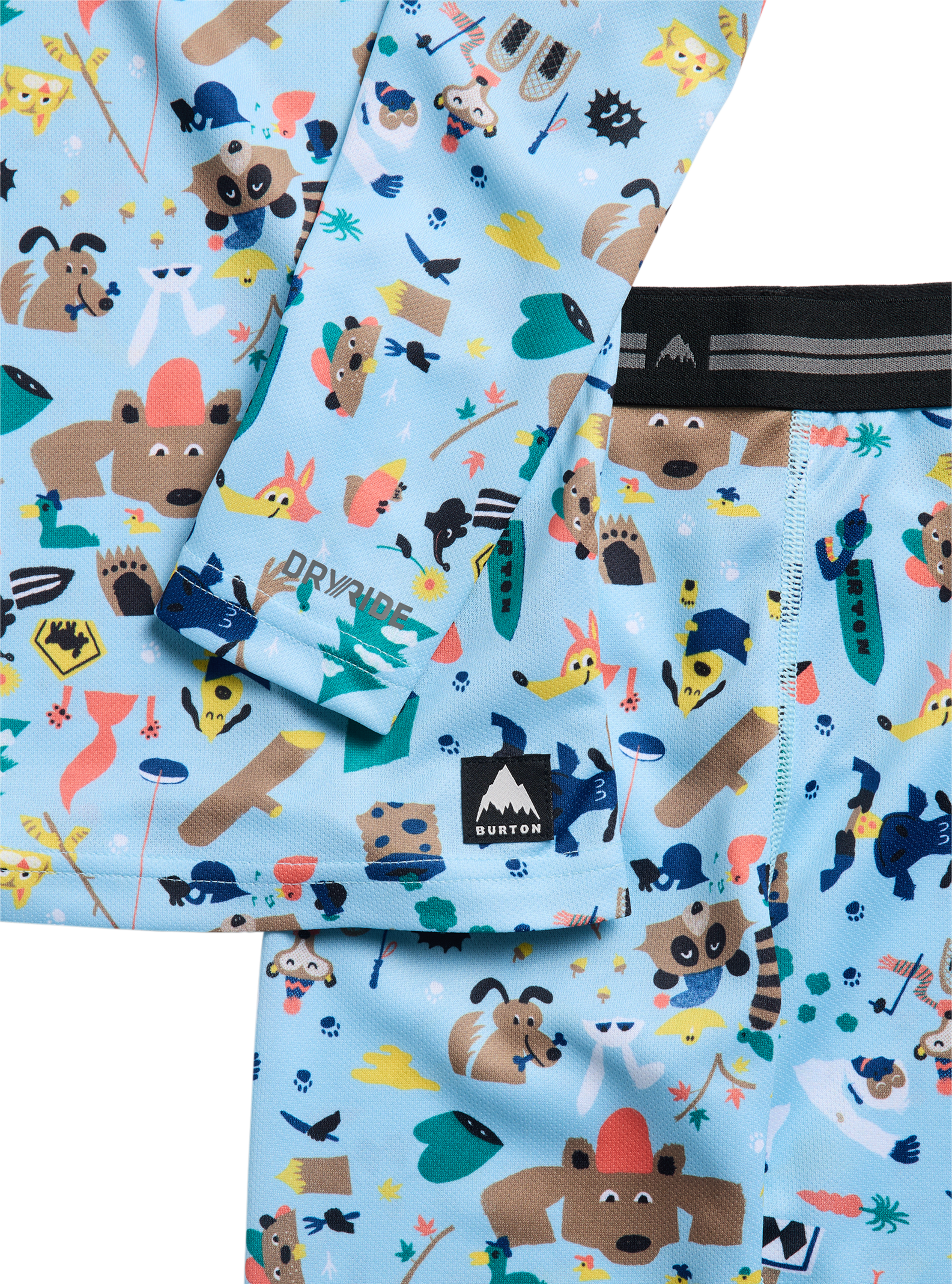 Burton Lightweight undertøysett småbarn Critters 3T