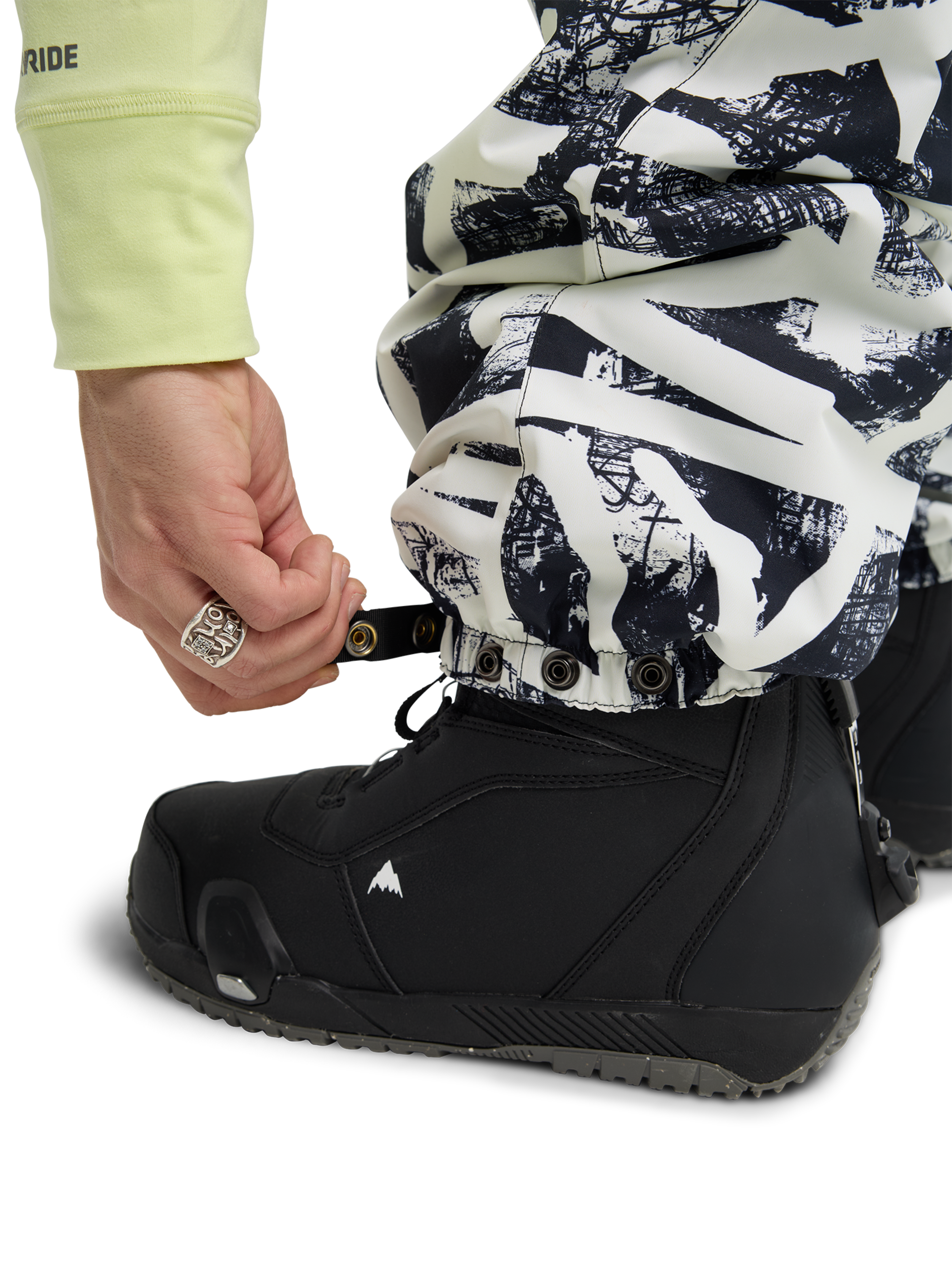 Burton Reserve 2L Relaxed skallbukse herre Gray Cloud