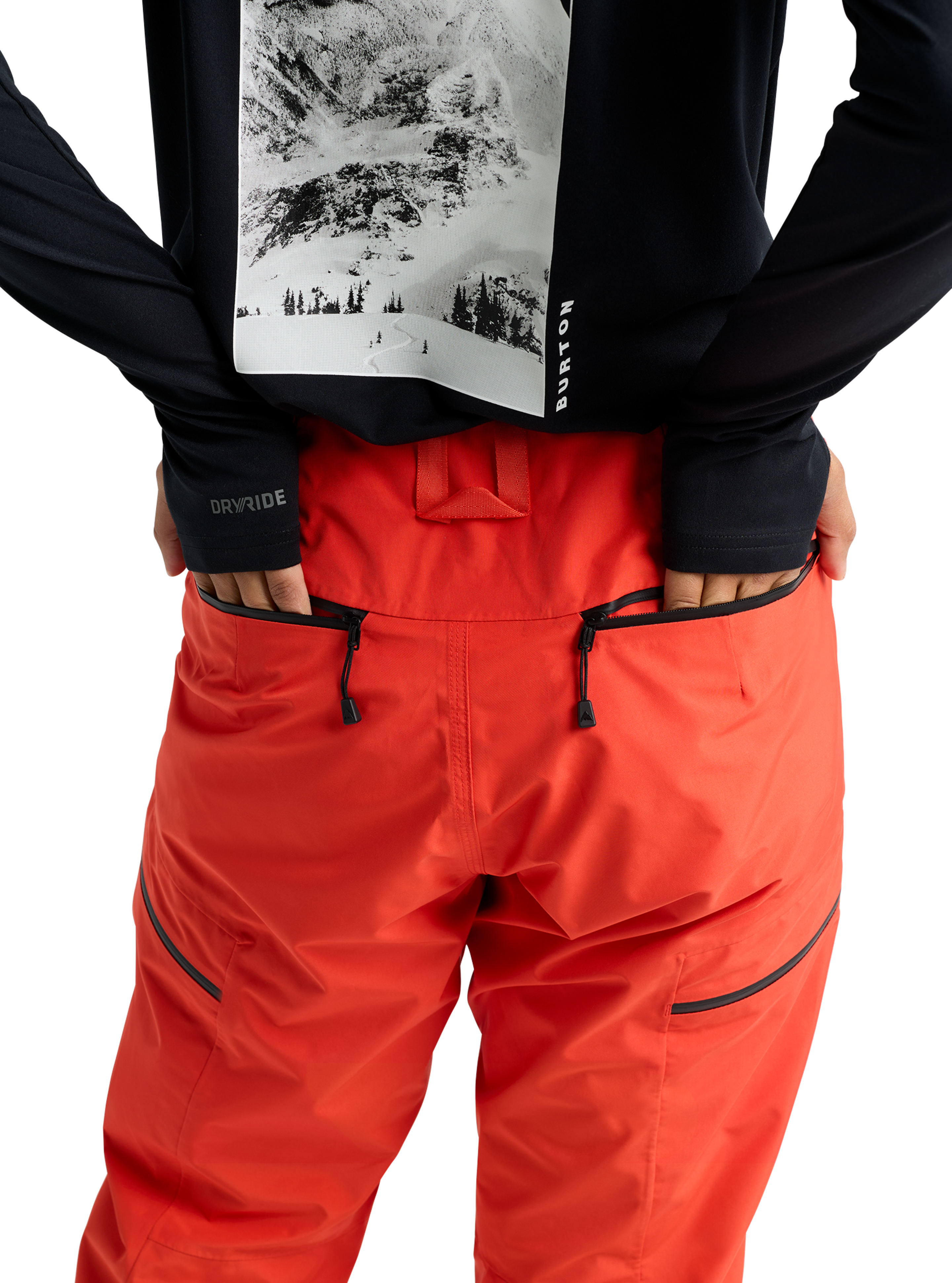 Burton Reserve Gore-Tex 2L snowboardbukse Gray Cloud vanntett