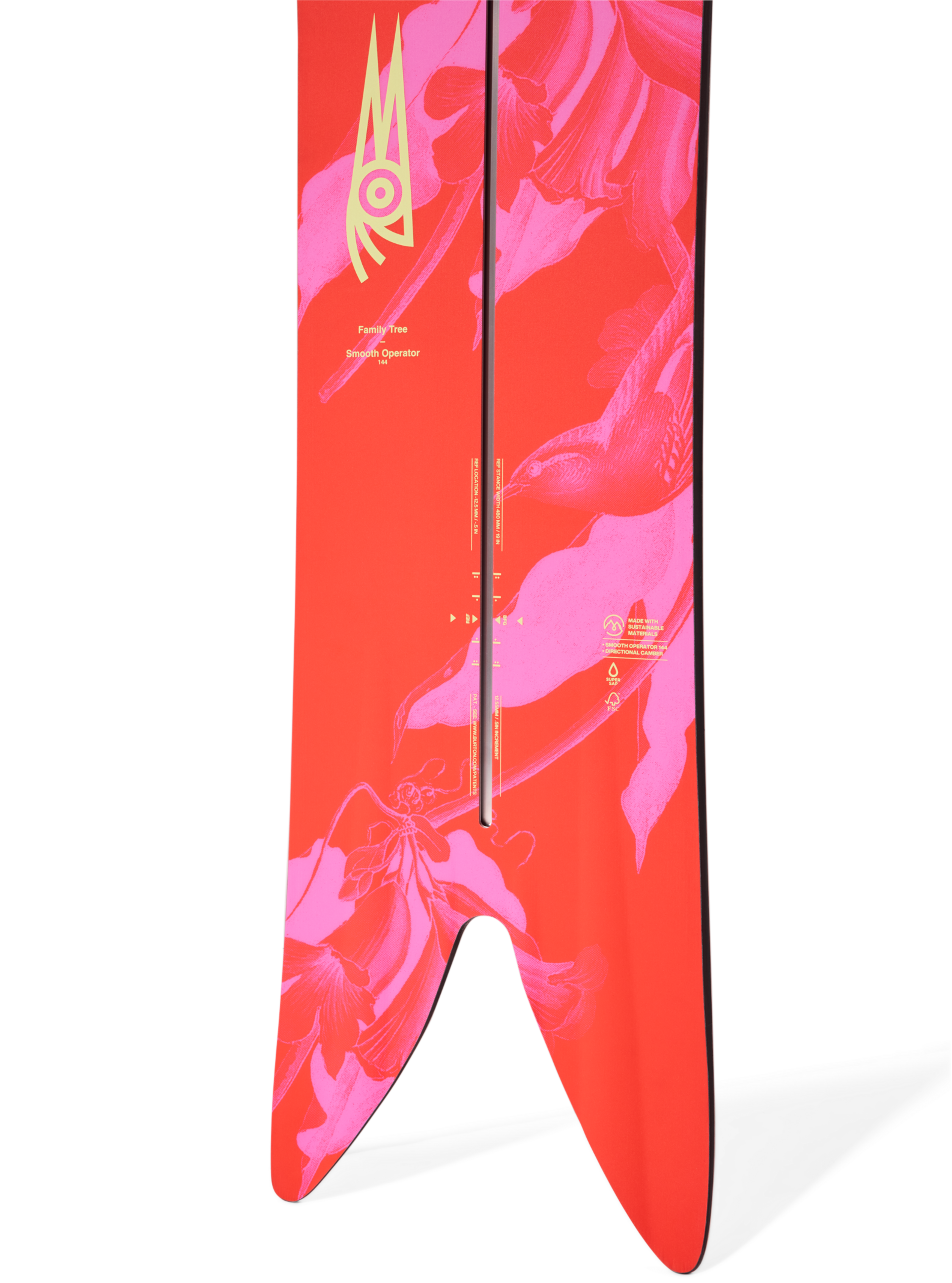 Burton Family Tree Smooth Operator Camber snøbrett 152 pudder