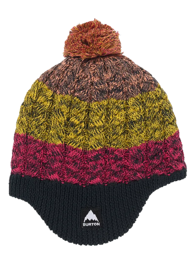 Burton Fleece-Lined Earflap babylue Sunrise Coral fleece