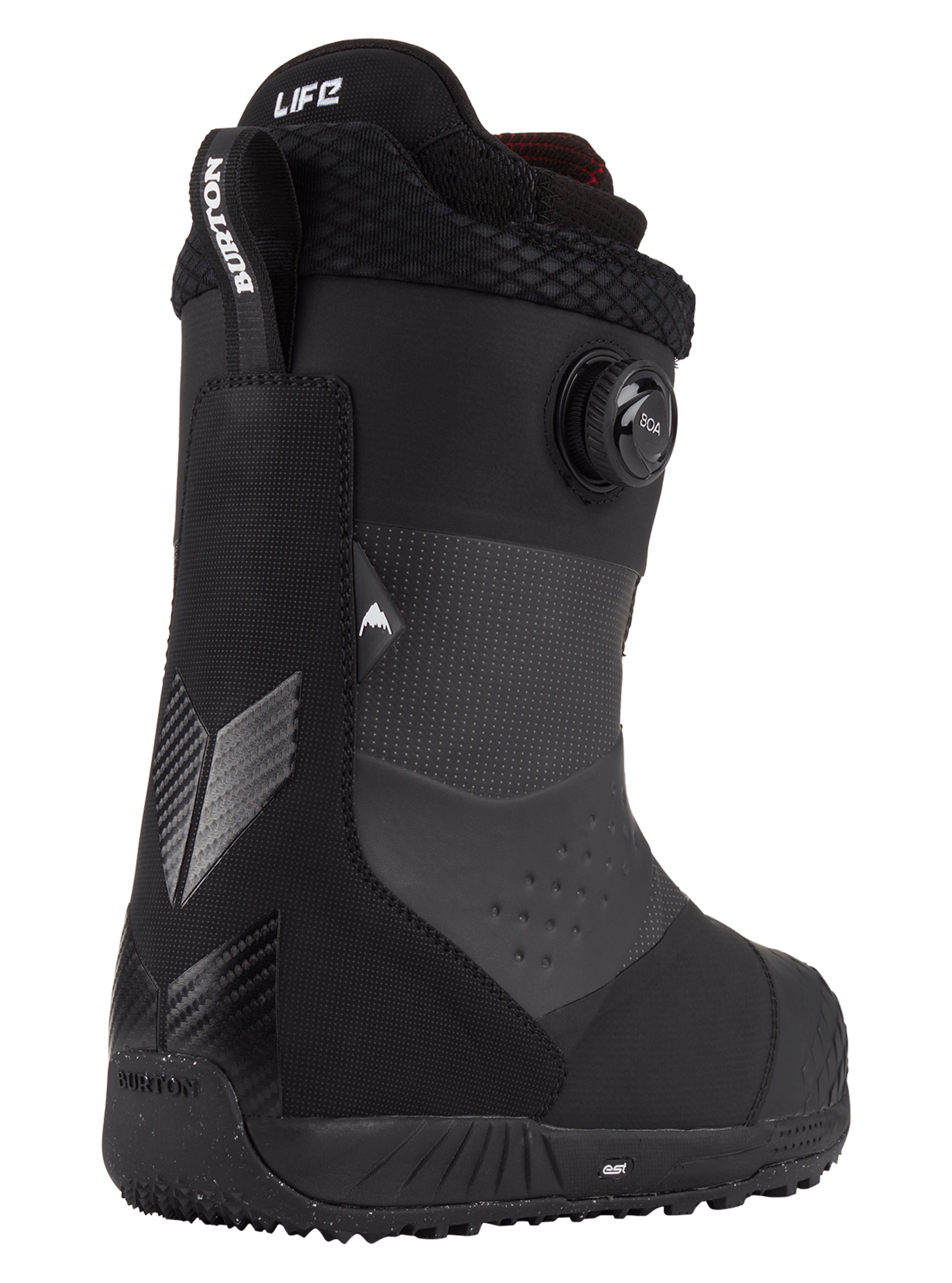 Burton Ion BOA snowboardstøvler Black stive herre