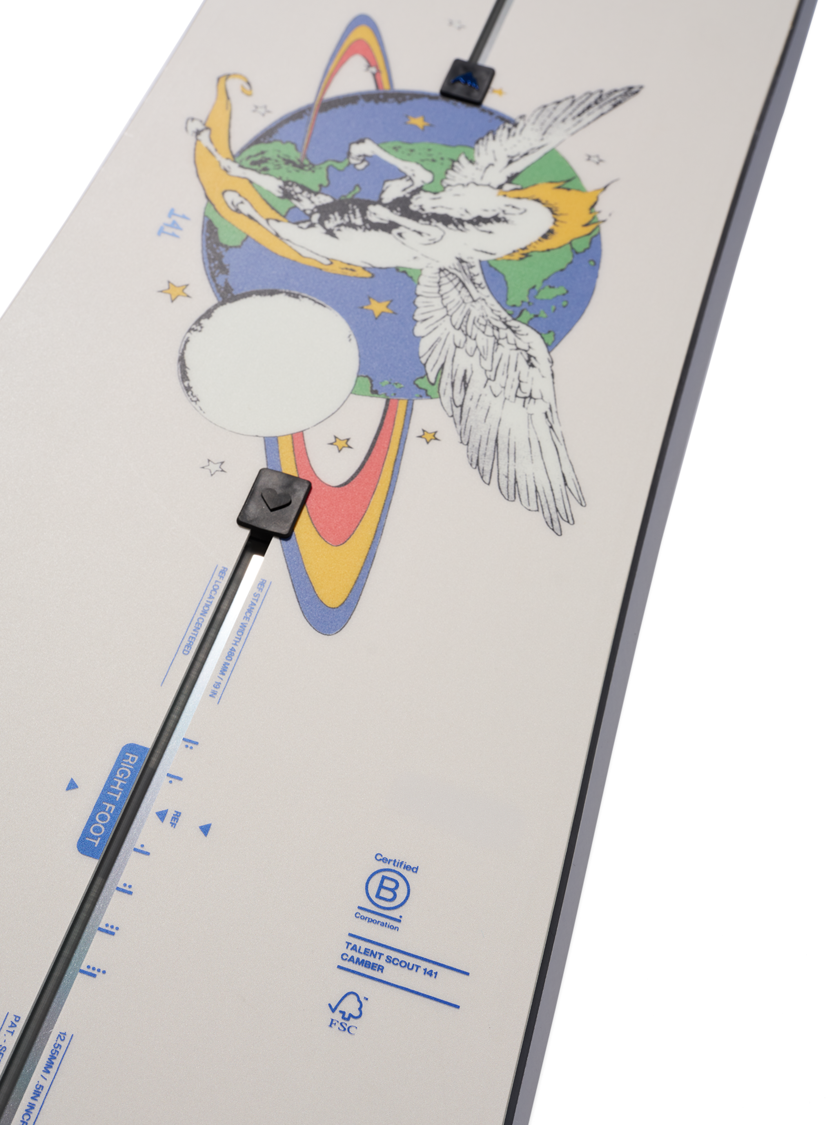 Burton Talent Scout Camber snowboard earth 146 dame