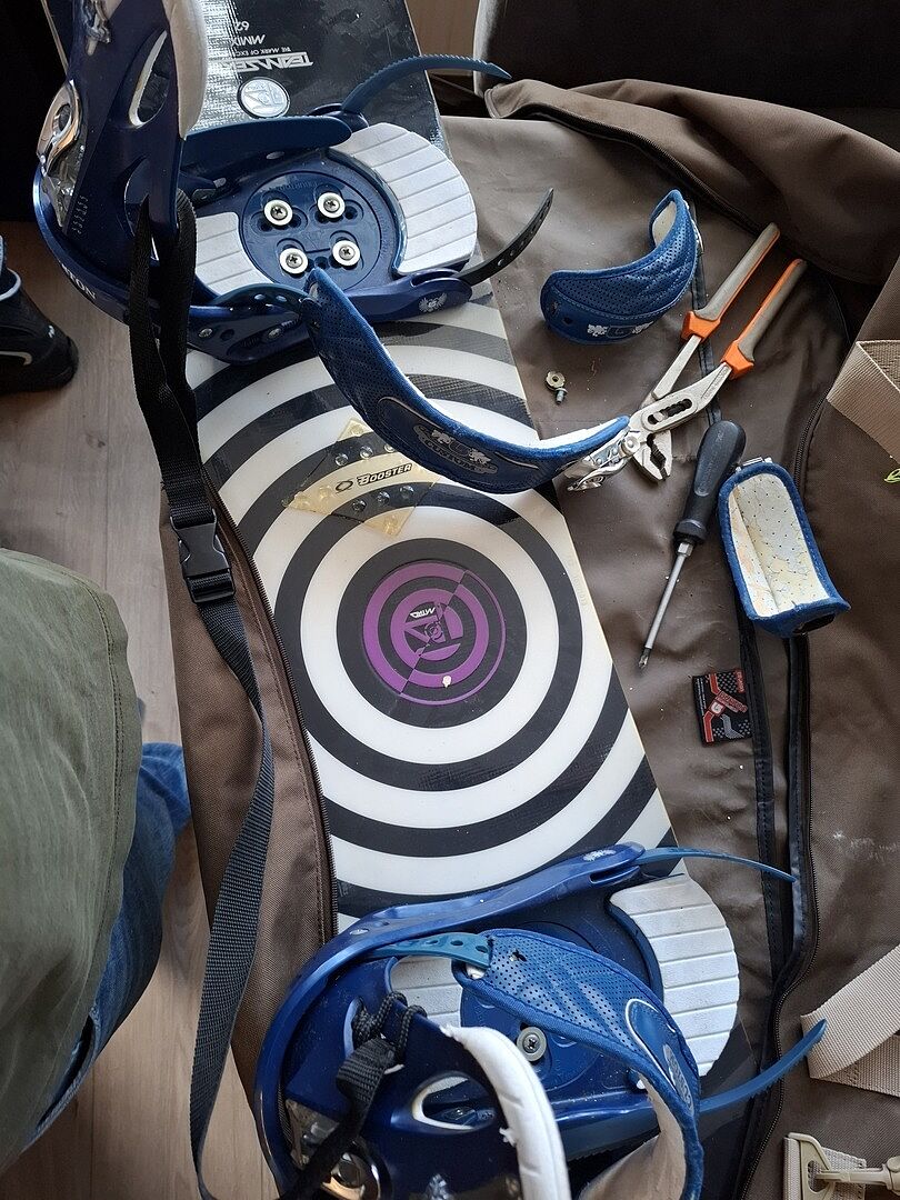 Burton Supergrip 2.0 tåstropp binding venstre matty black