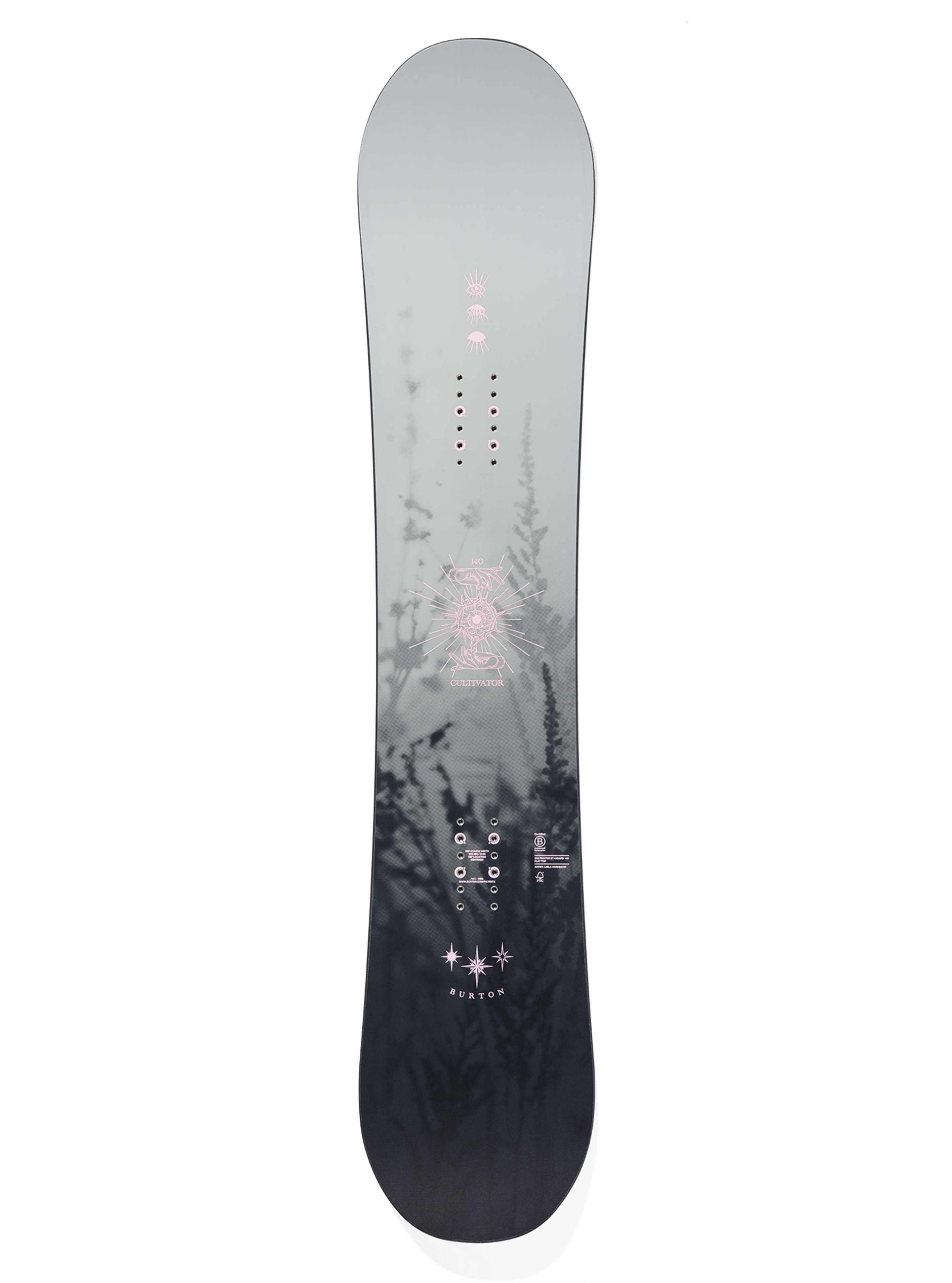 Burton Cultivator Flat Top snowboard twin myk