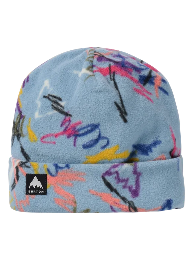 Burton Burke Beanie lue barn Crumple Dye fleece