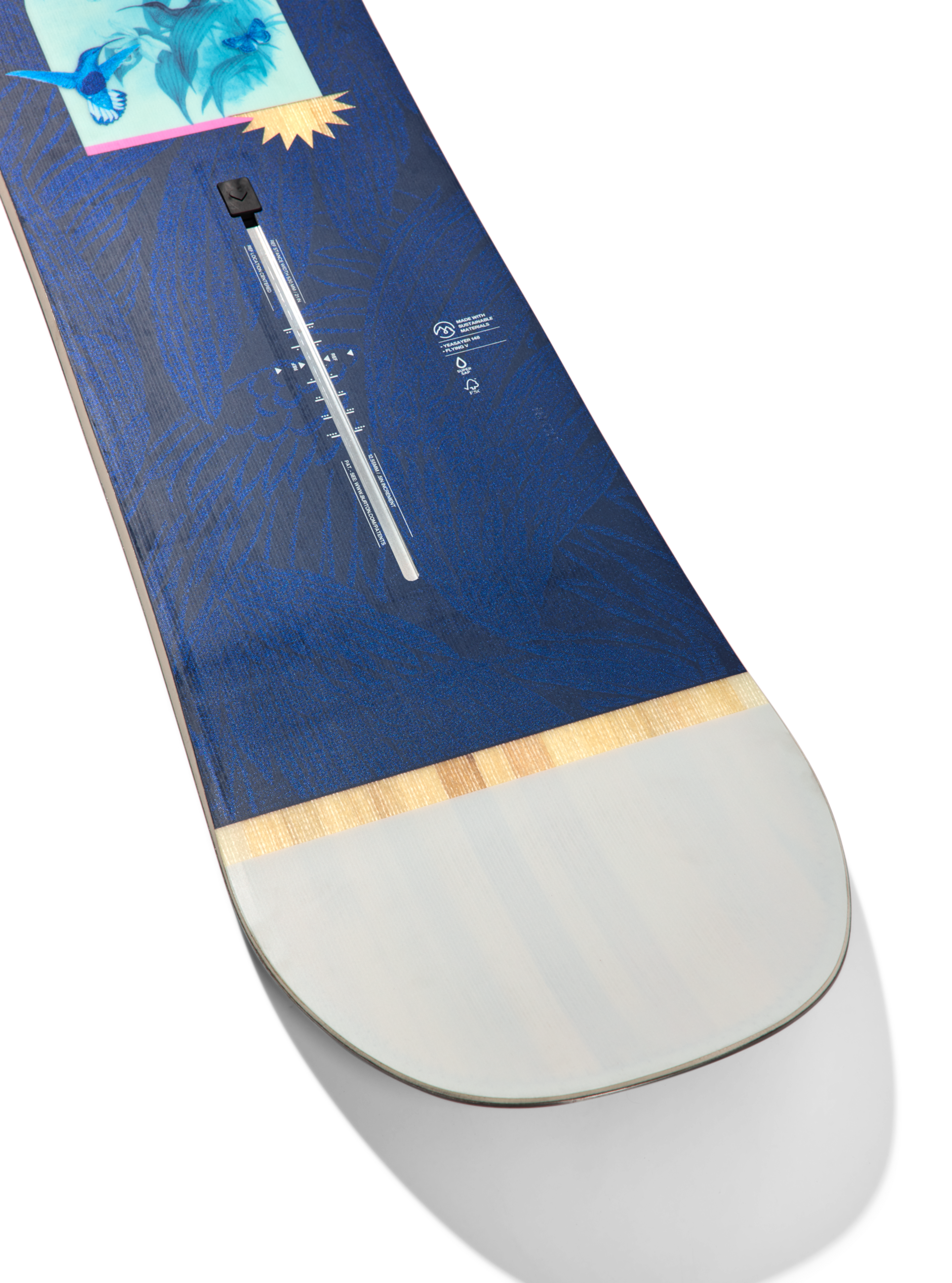 Burton Yeasayer Flying V snowboard Graphic 140 myk