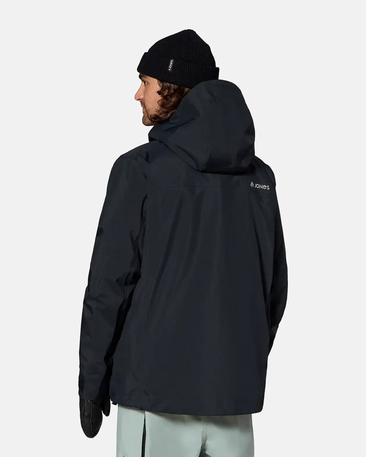 Jones Higher Gore-Tex 3L herrejakke stealth black 3-lags