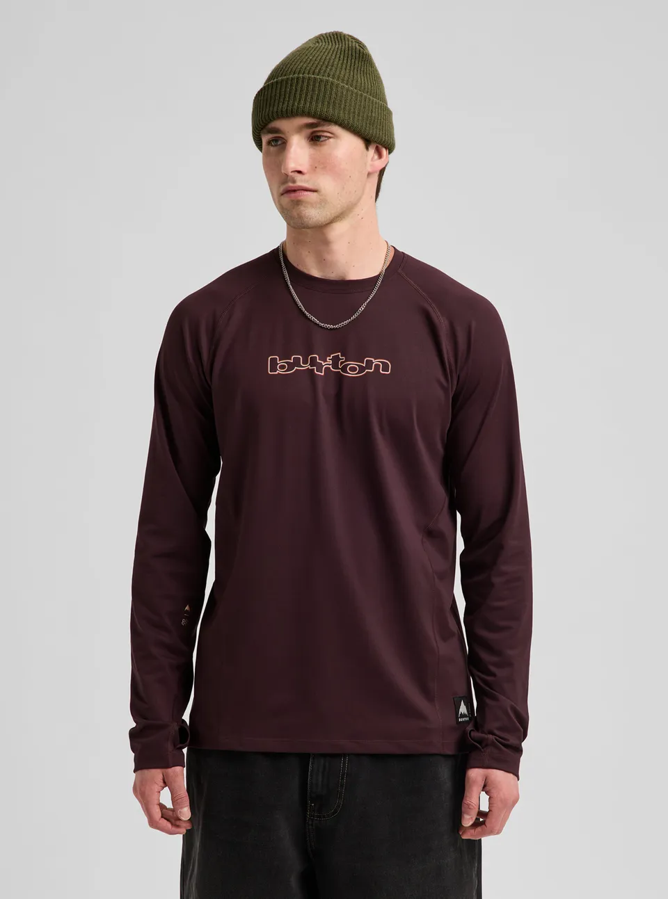 Burton Midweight understøy genser herre True Black syntetisk
