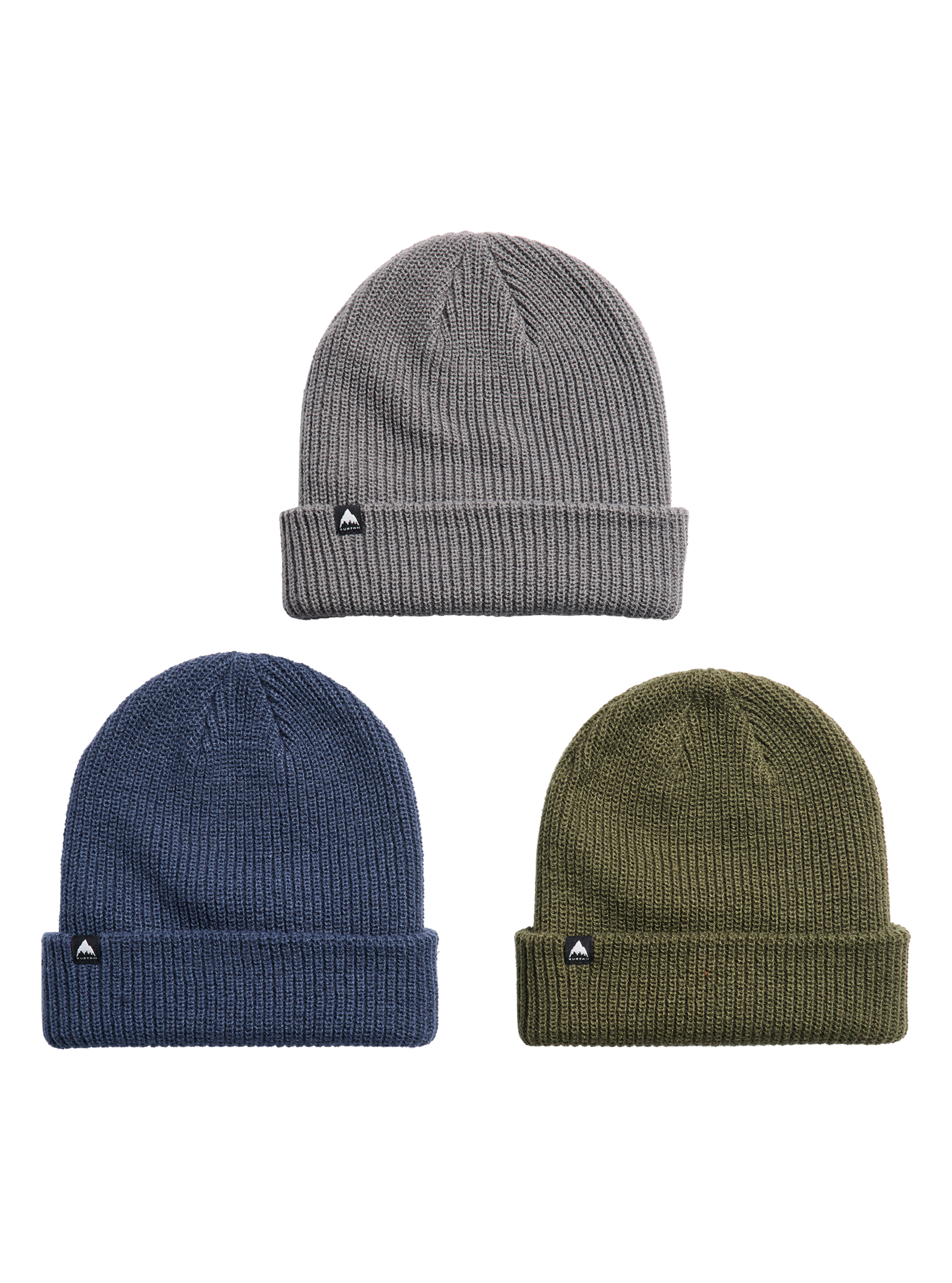 Burton DND Beanie lue 3-pack varm vinterlue