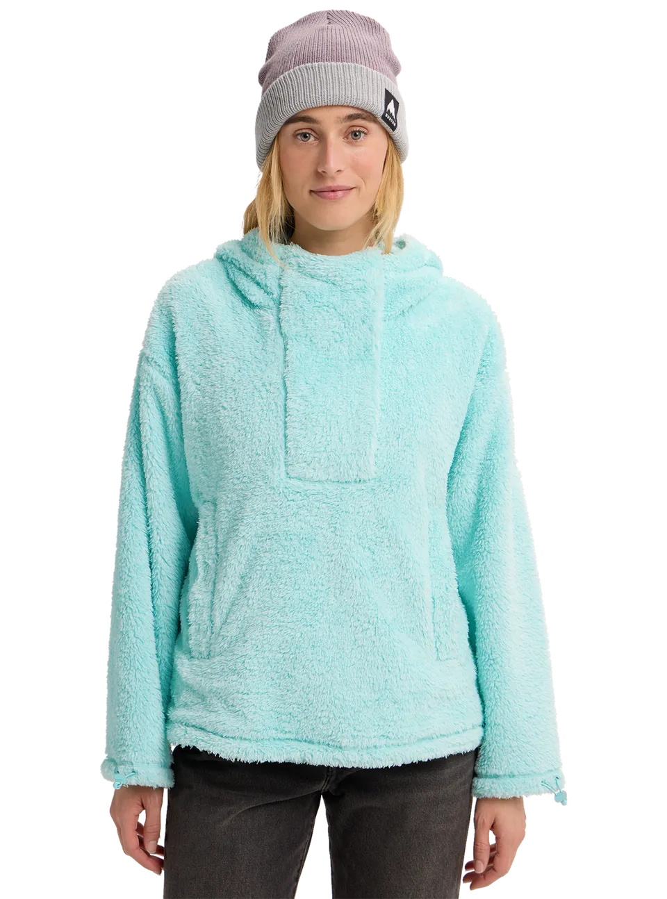 Burton Lemma fleecegenser Light Teal dame