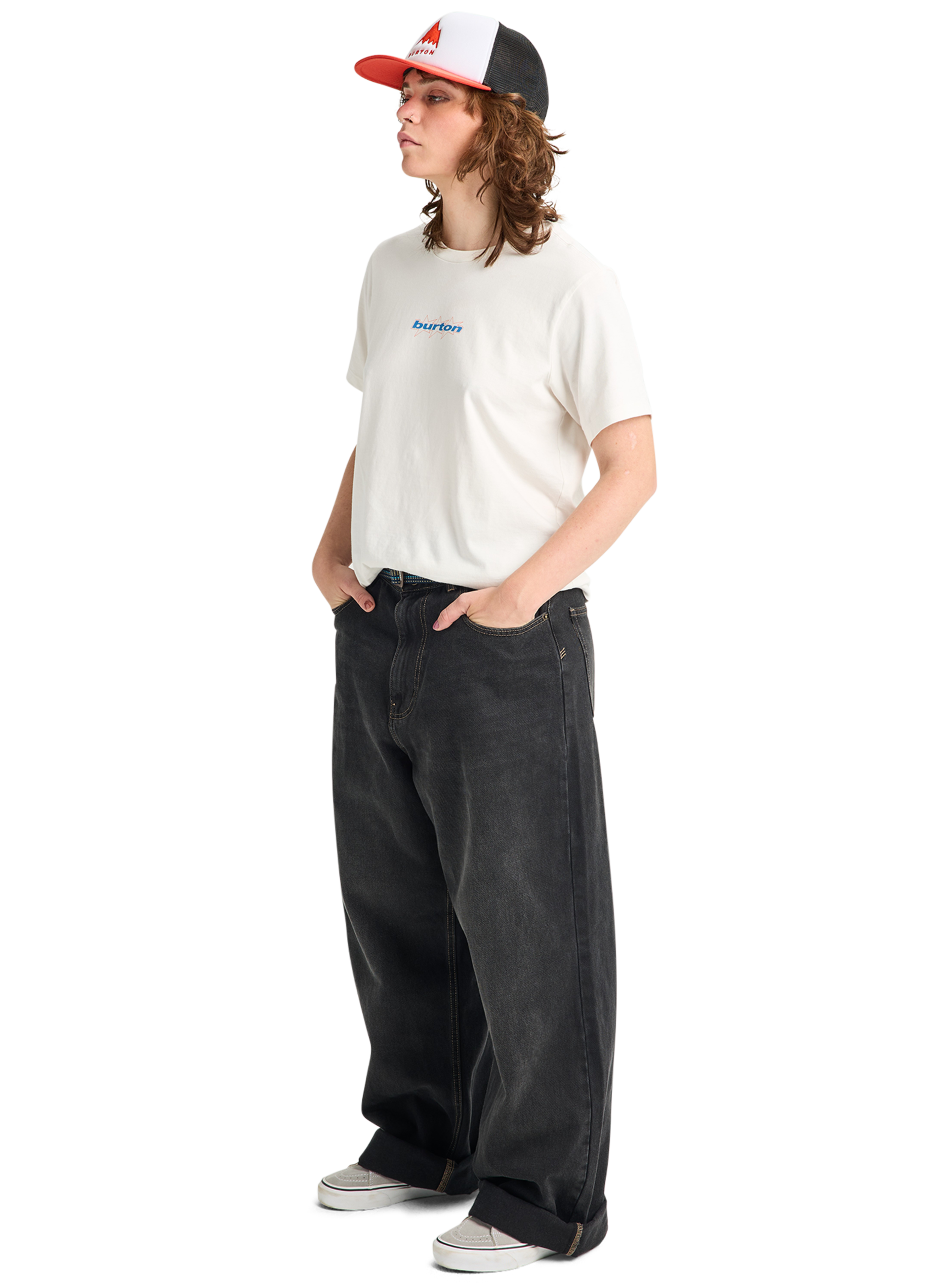 Burton Hippocrene Short Sleeve t-skjorte stout white bomull