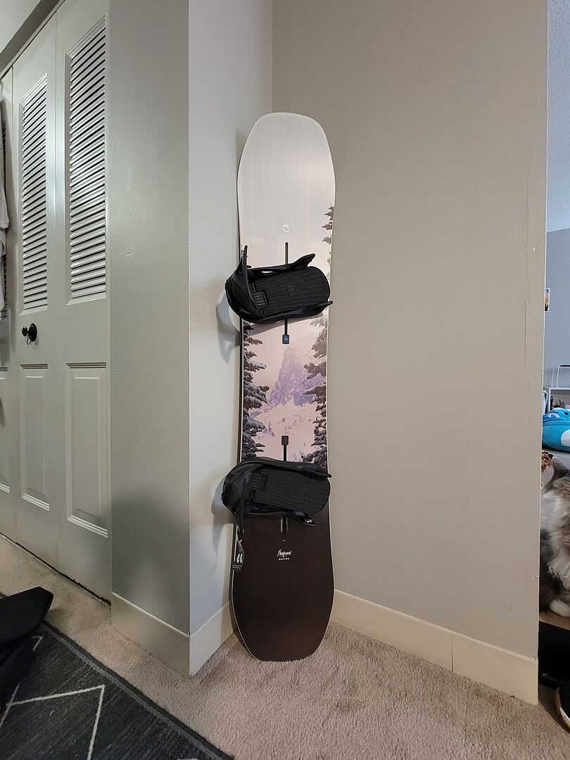 Burton Feelgood Flying V snowboard dame First Tracks 149 pudder