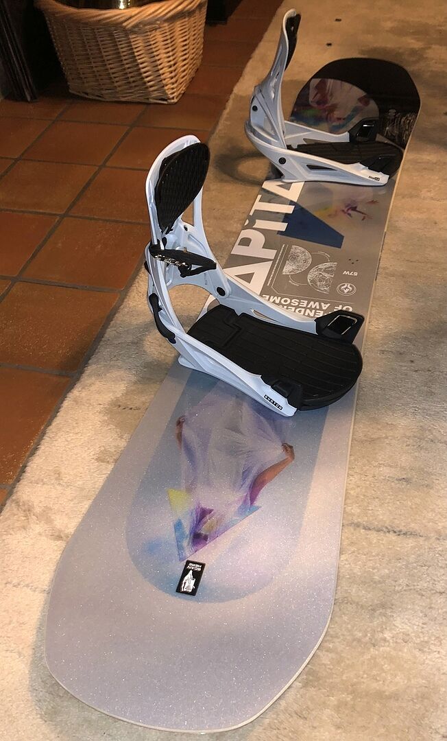Burton Step On Genesis snowboardbinding M hvit