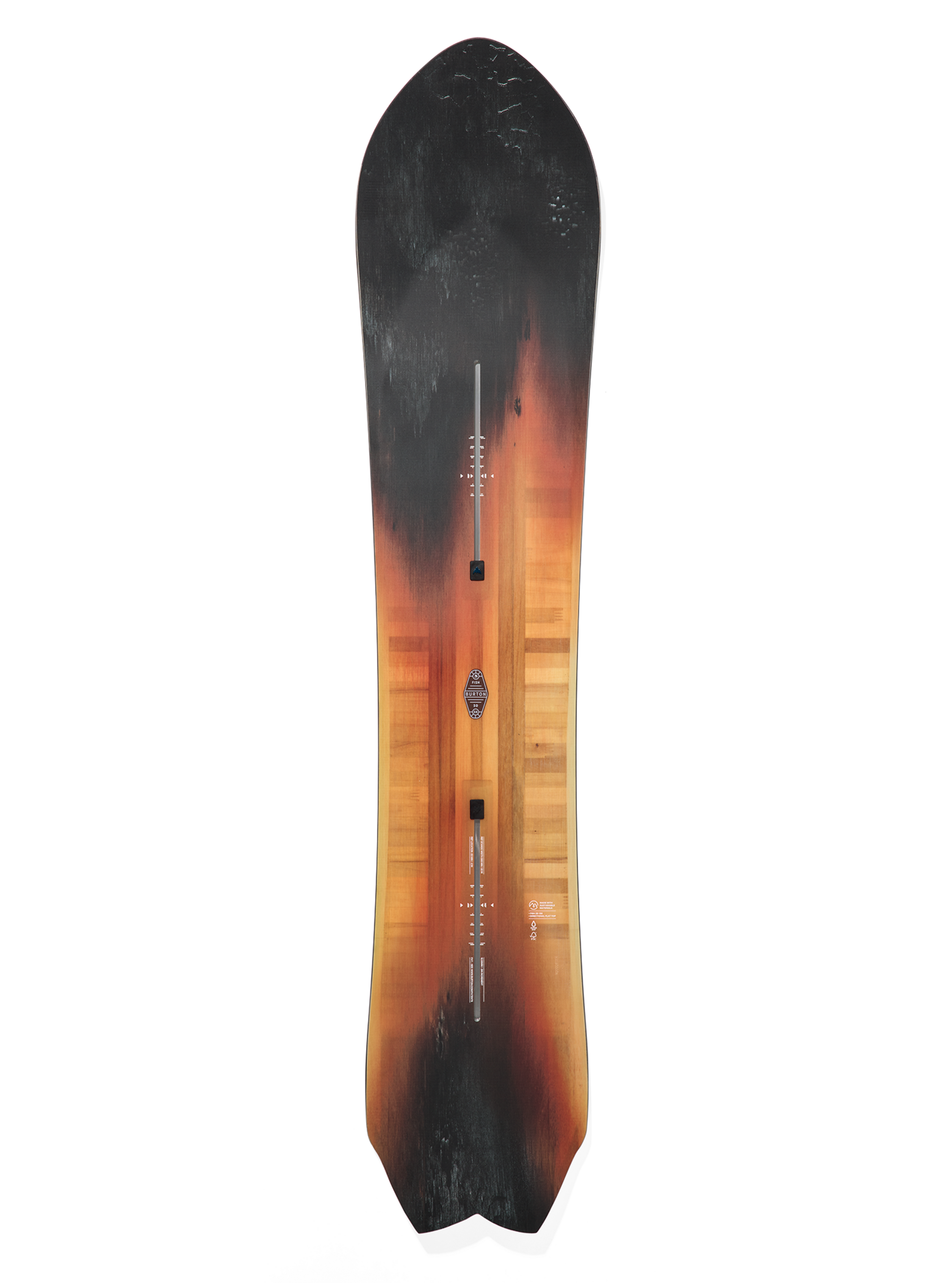 Burton 3D Fish snowboard 156 retningsbestemt pudder