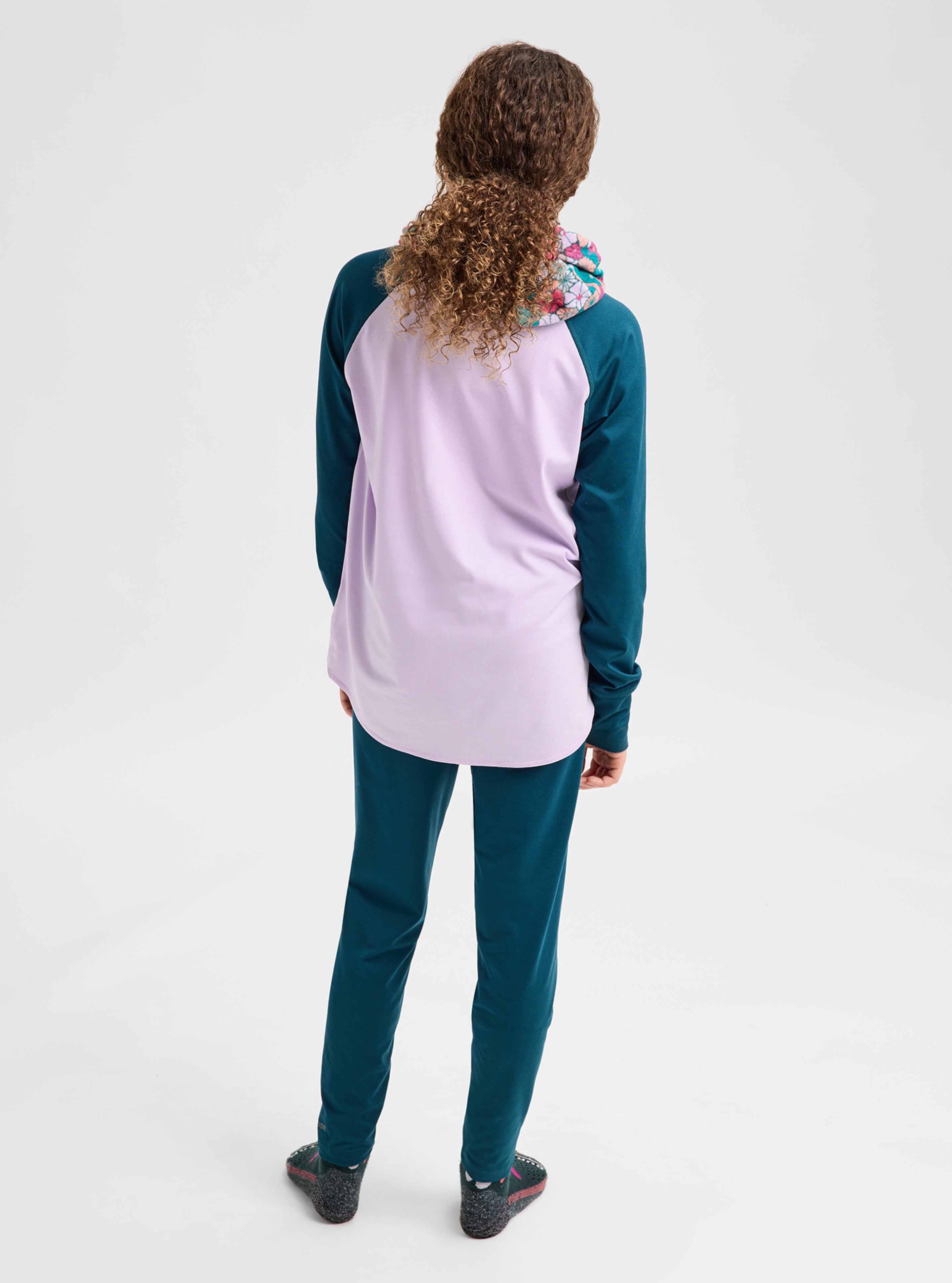 Burton Midweight Base Layer Set ullsett Atlantic Teal barn
