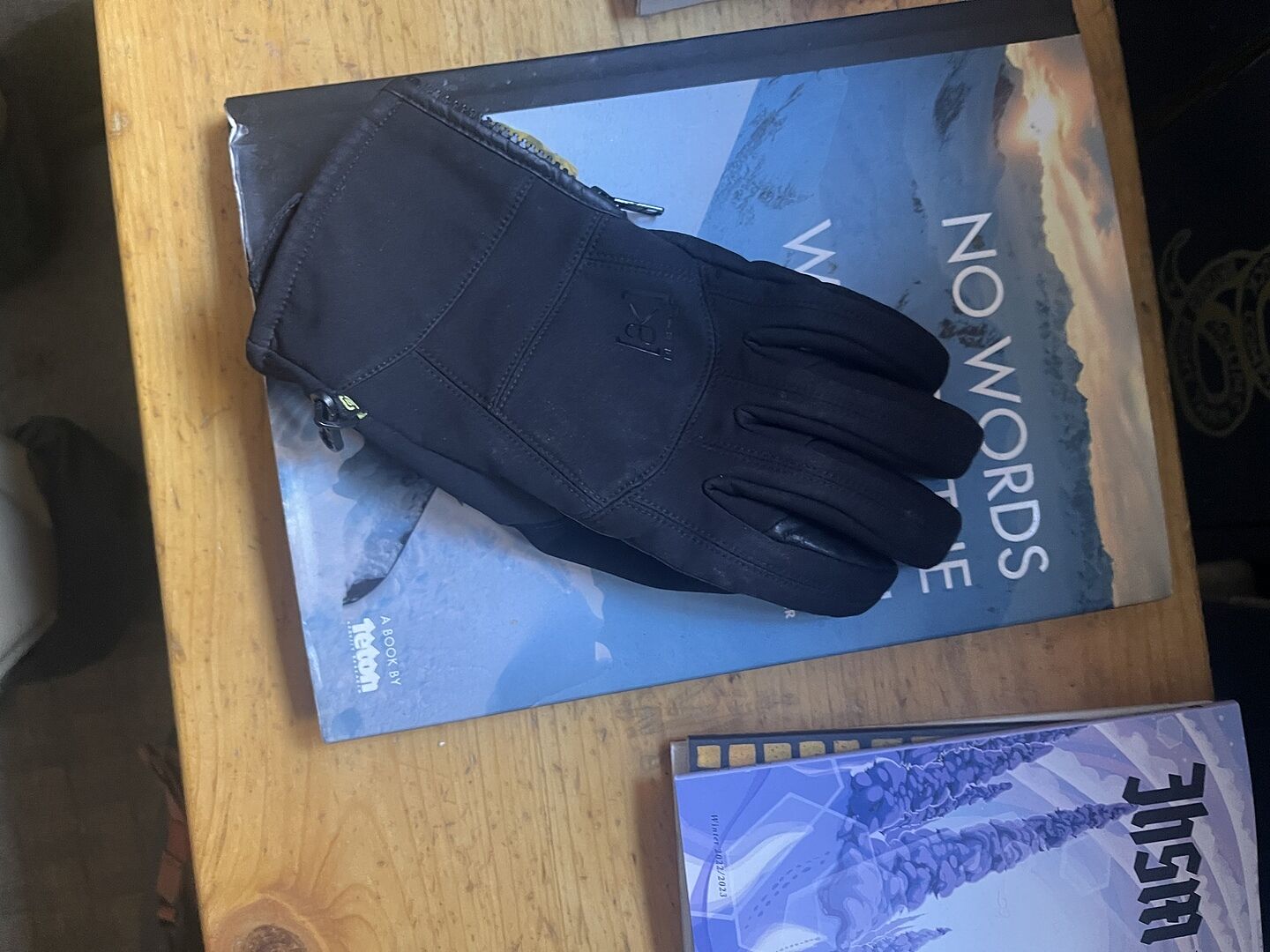 Burton [ak] Tech hansker Dried Moss softshell skinn