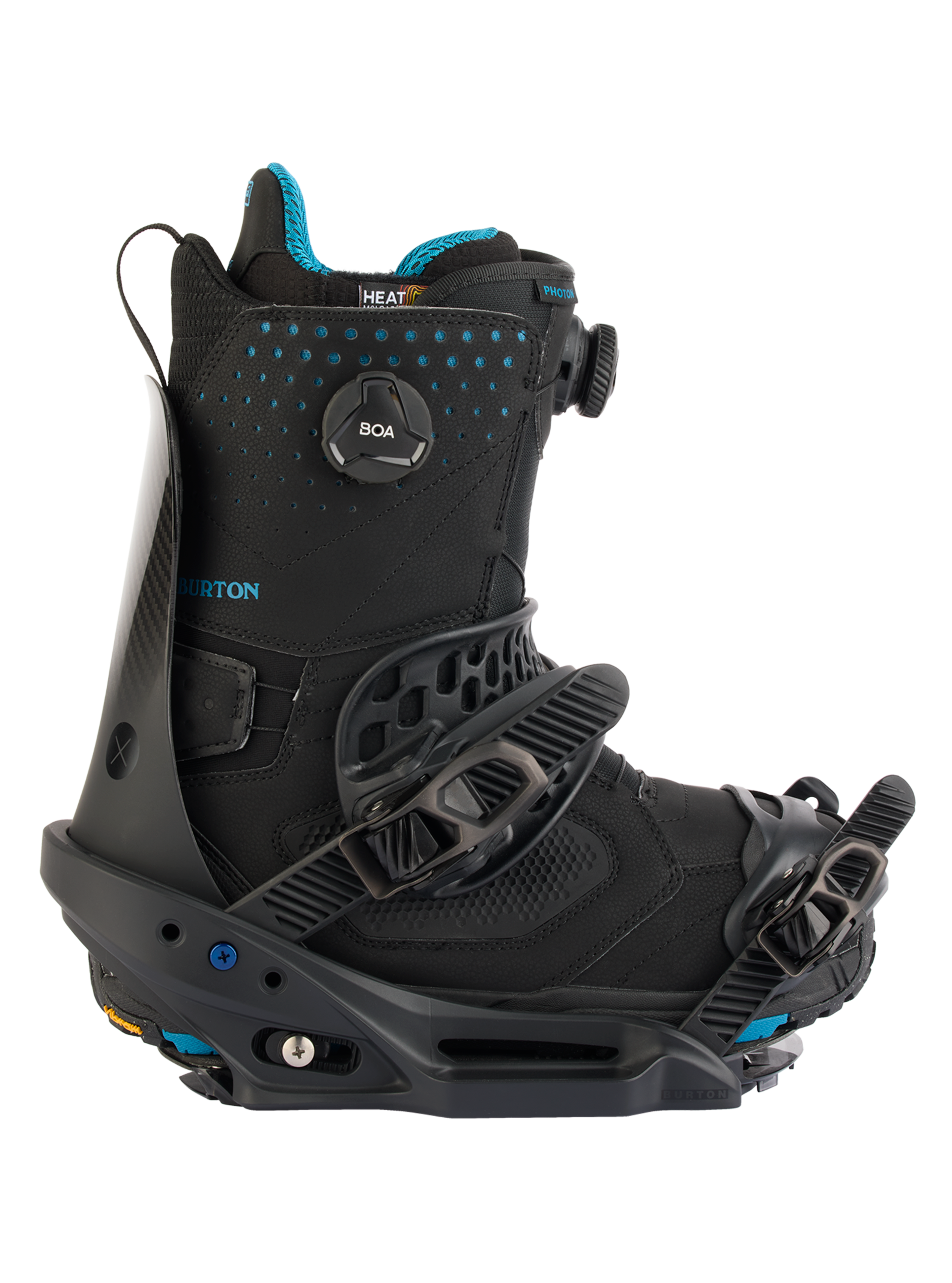 Burton X EST snowboardbinding herre Black karbon