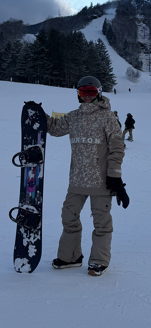 Burton Feelgood Flying V snowboard dame First Tracks 149 pudder