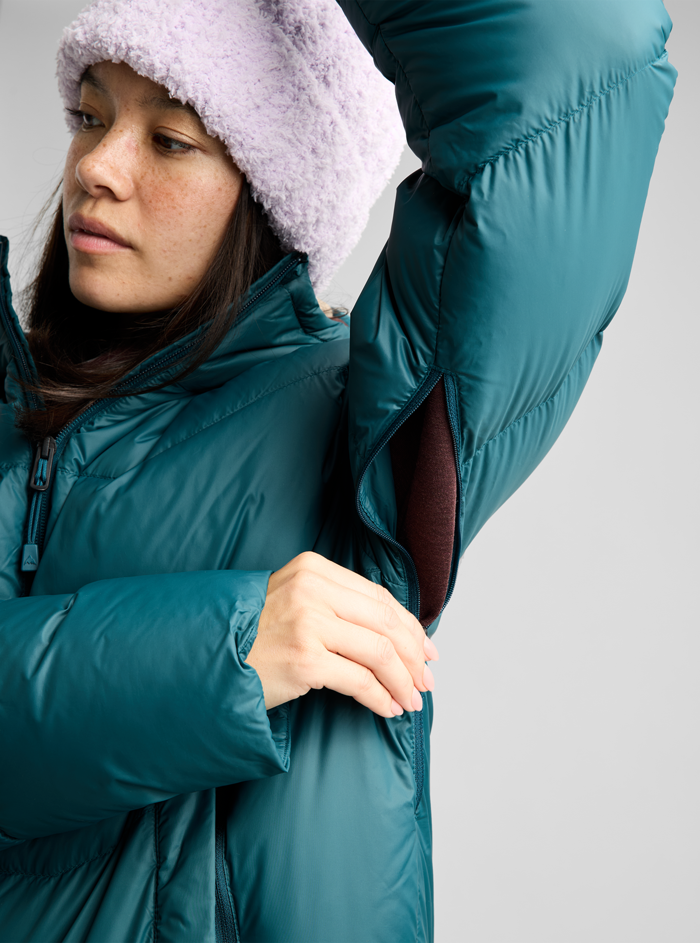 Burton Long Down dunparka dame True Black