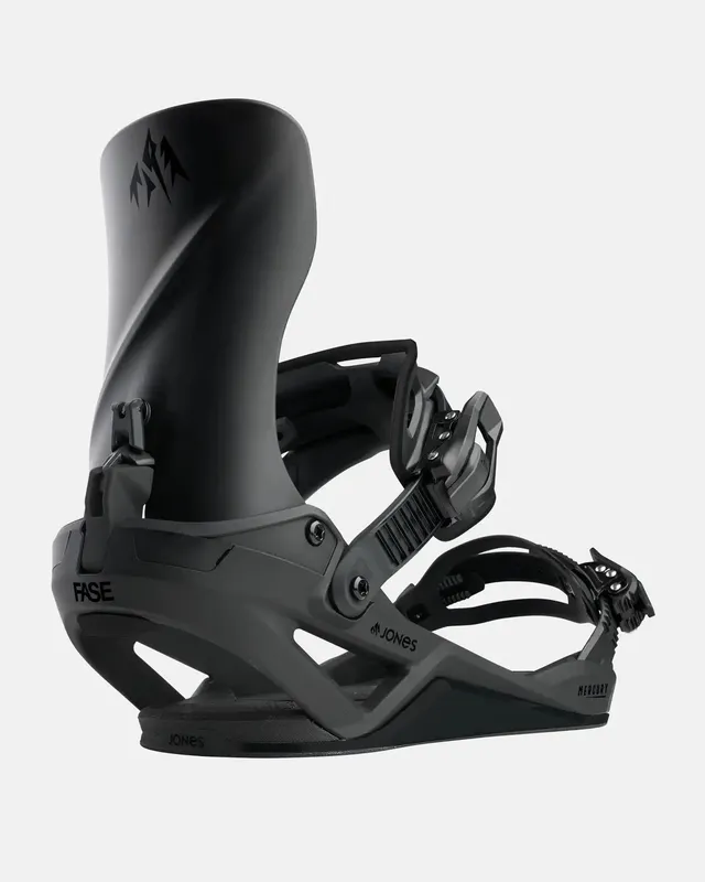 Jones Mercury FASE snowboardbinding Stealth Black