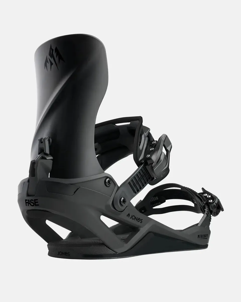 Jones Mercury FASE snowboardbinding Stealth Black