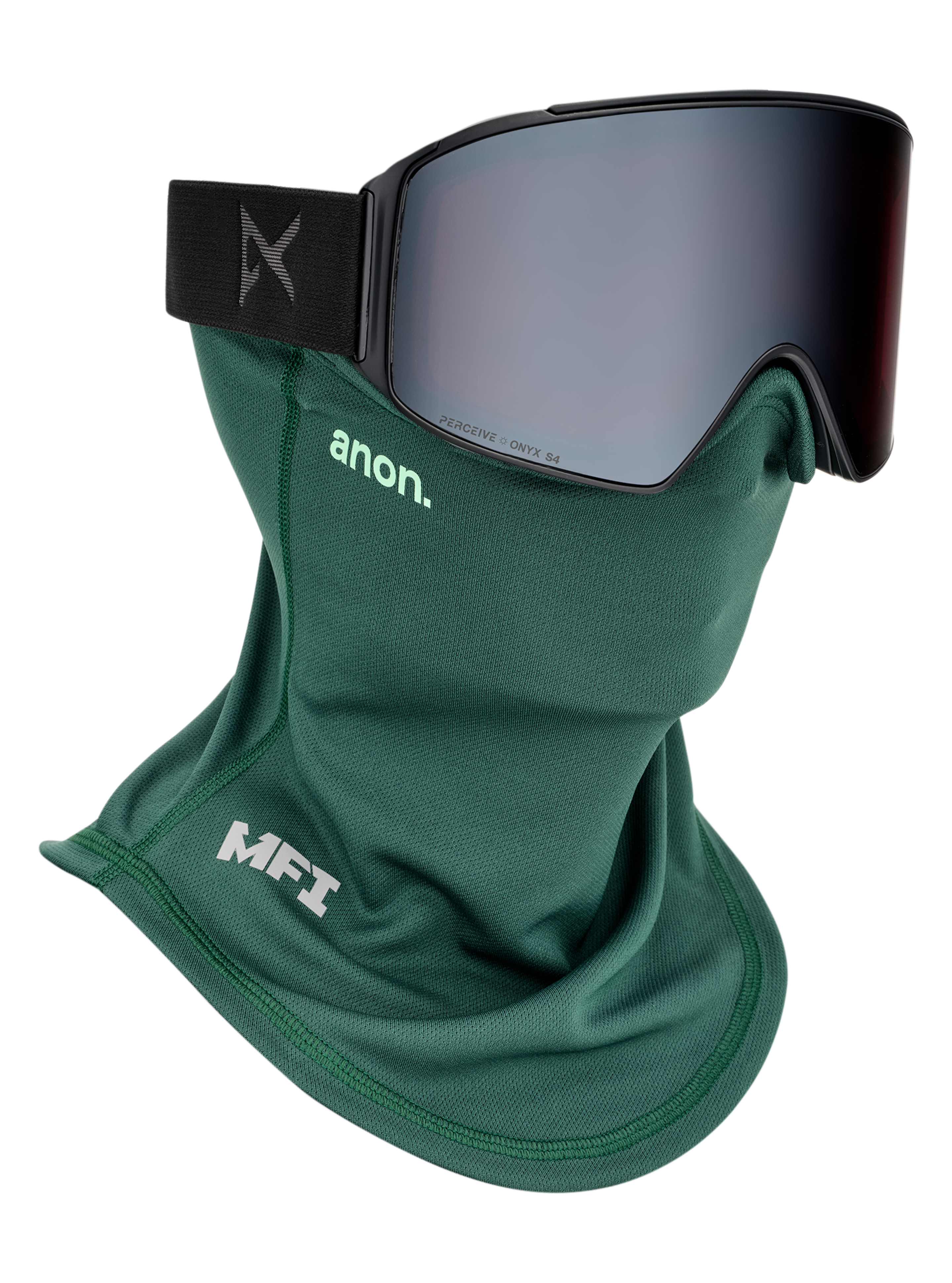 Anon MFI Mesh halsvarmer Black magnetfeste