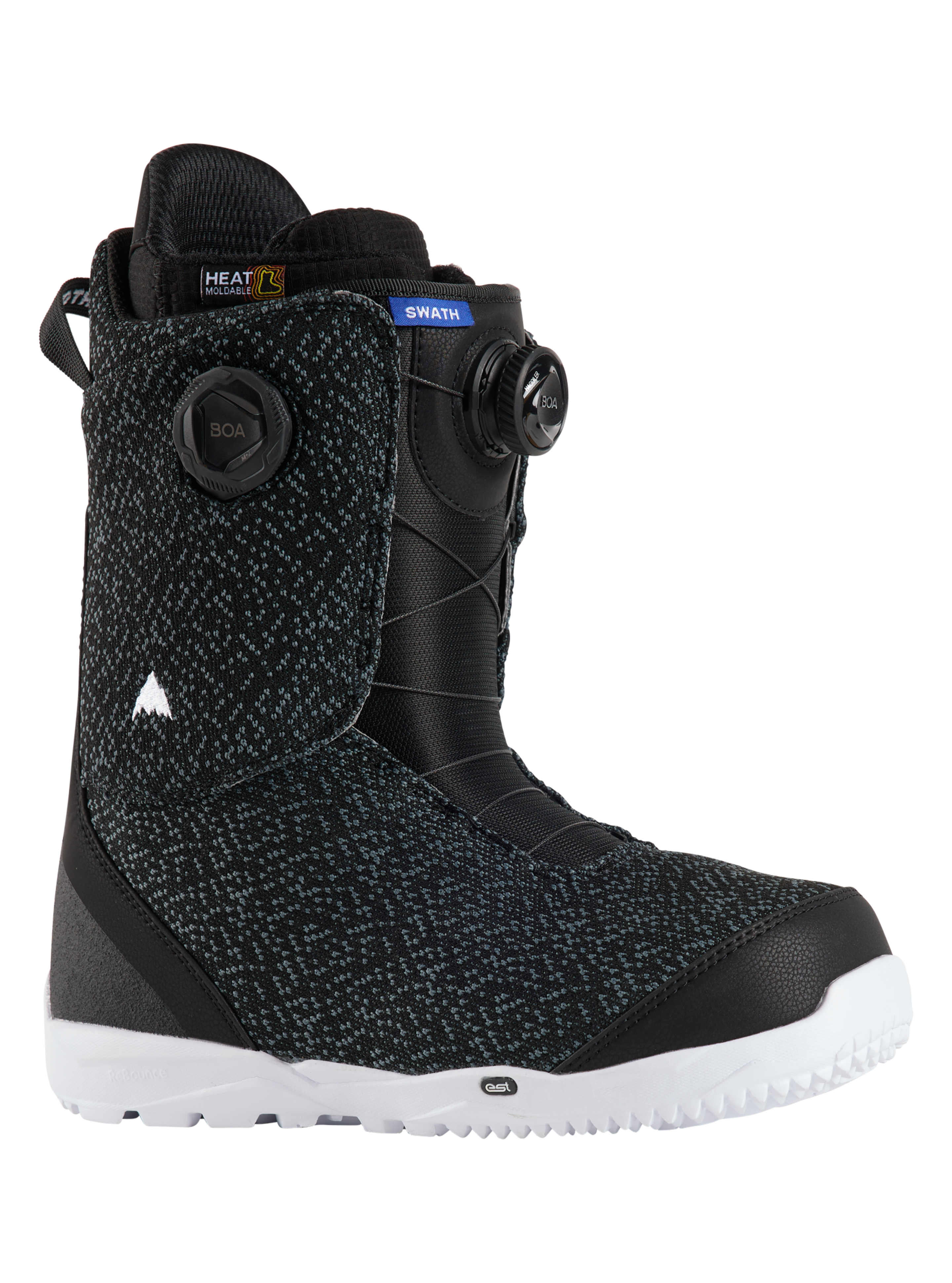 Burton Swath BOA snowboardsko svart medium