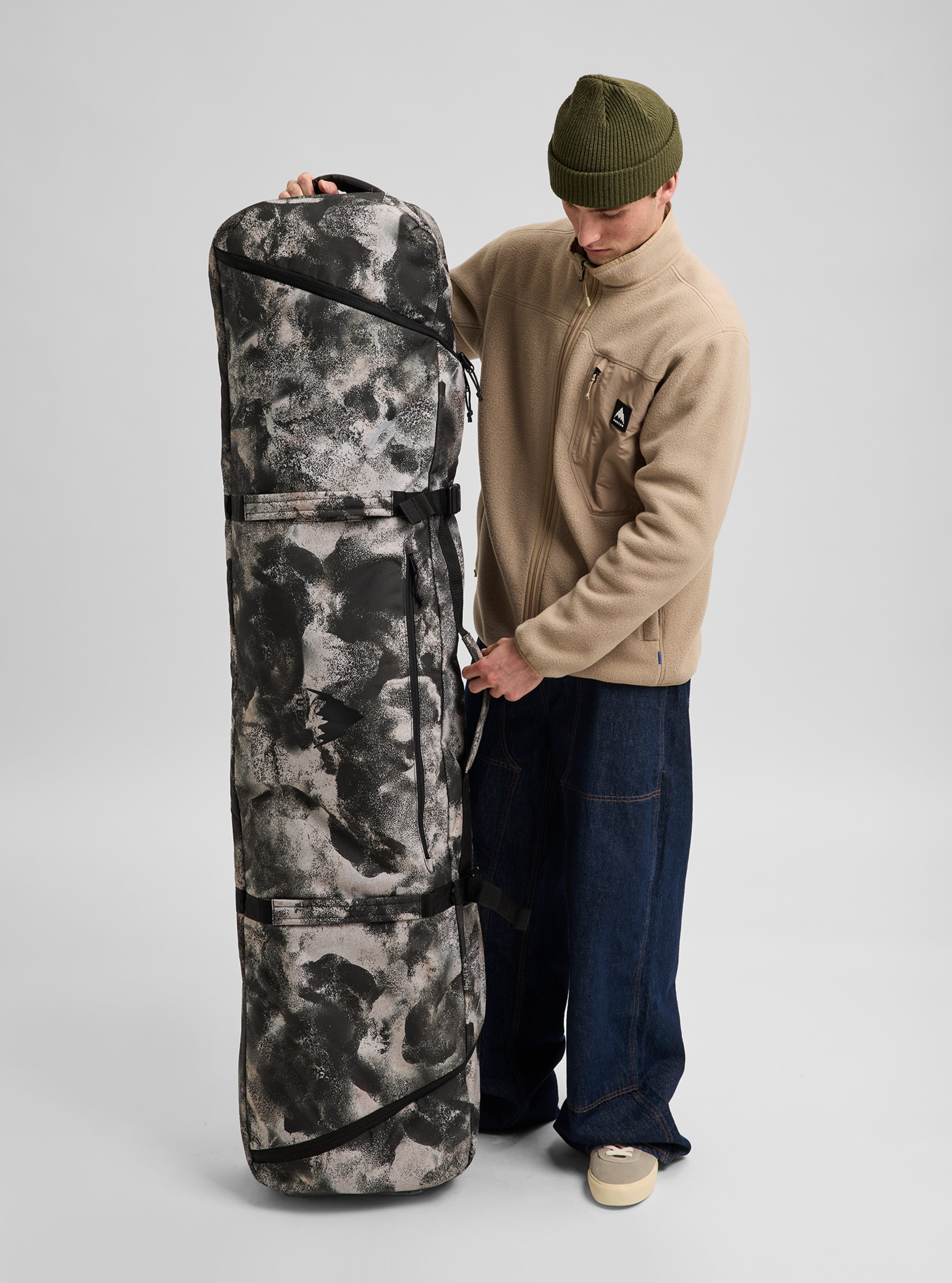 Burton Wheelie Gig snowboardbag 156 True Black polstret