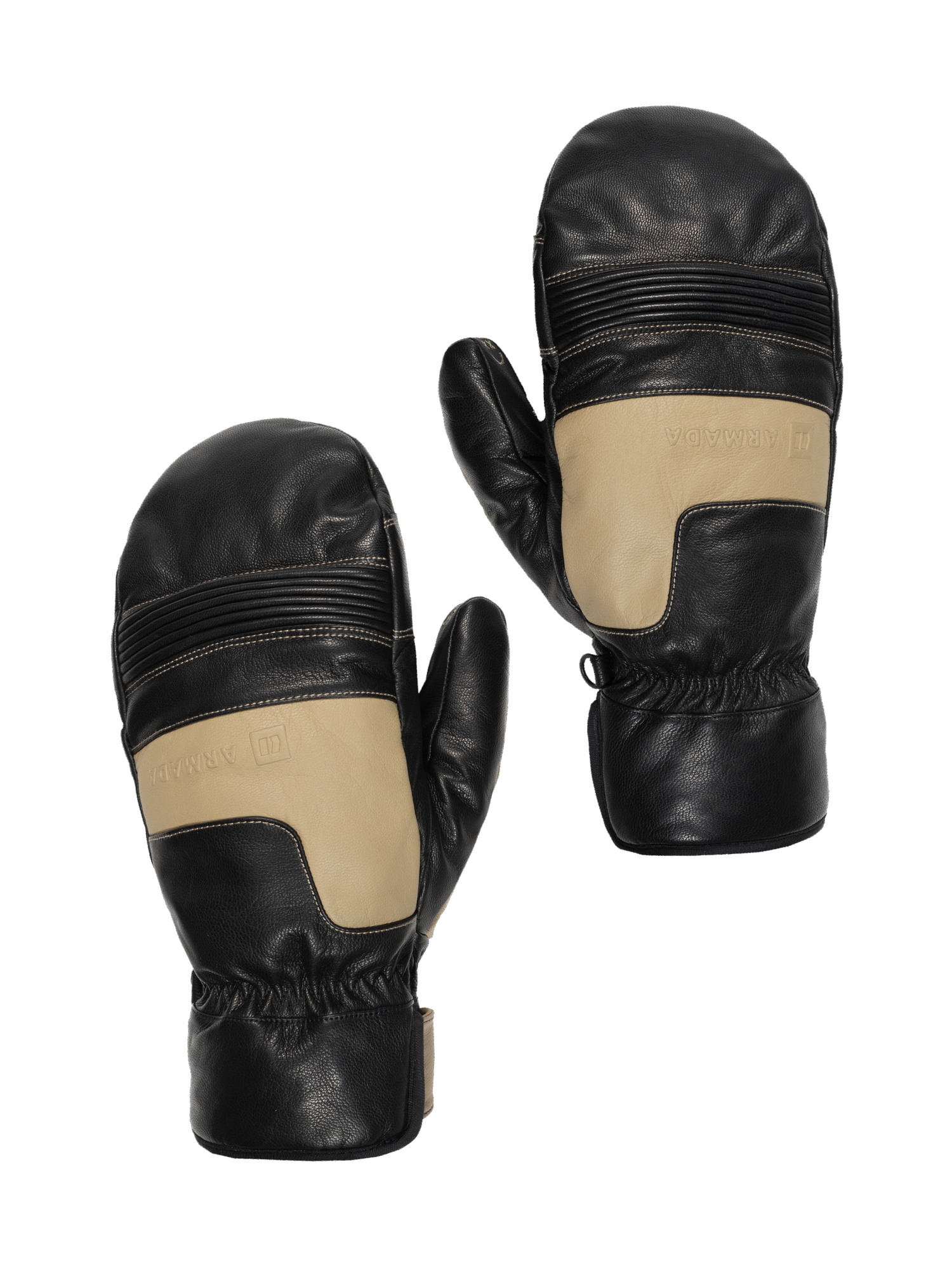 Armada Wasco Leather votter svart sand skinn