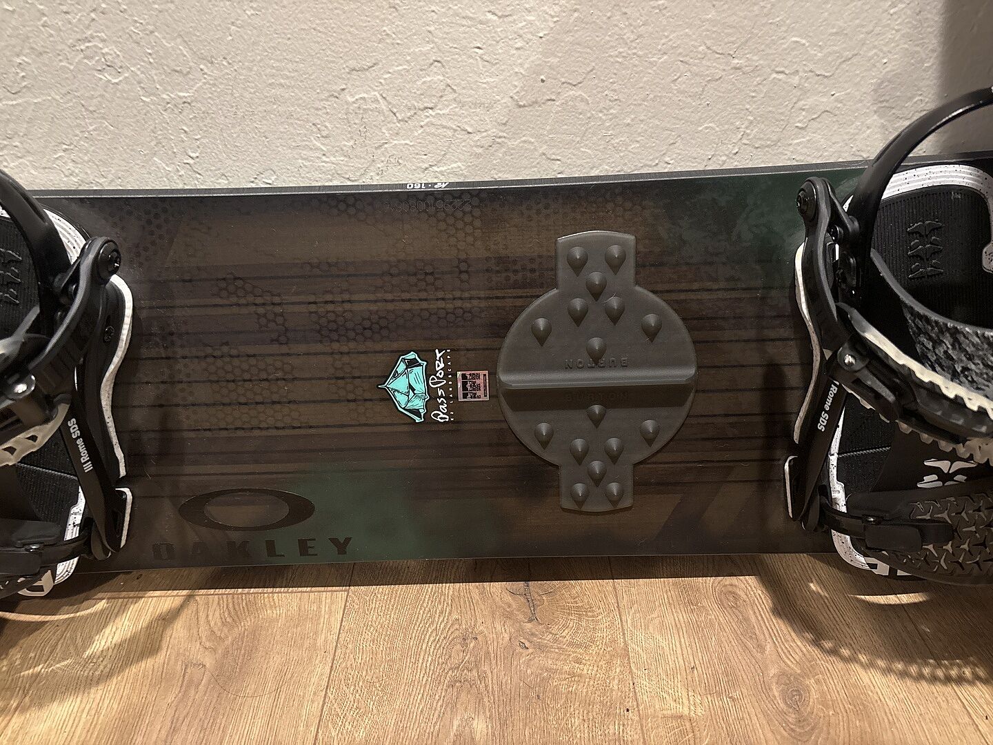 Burton Large Scraper stomp pad clear feste