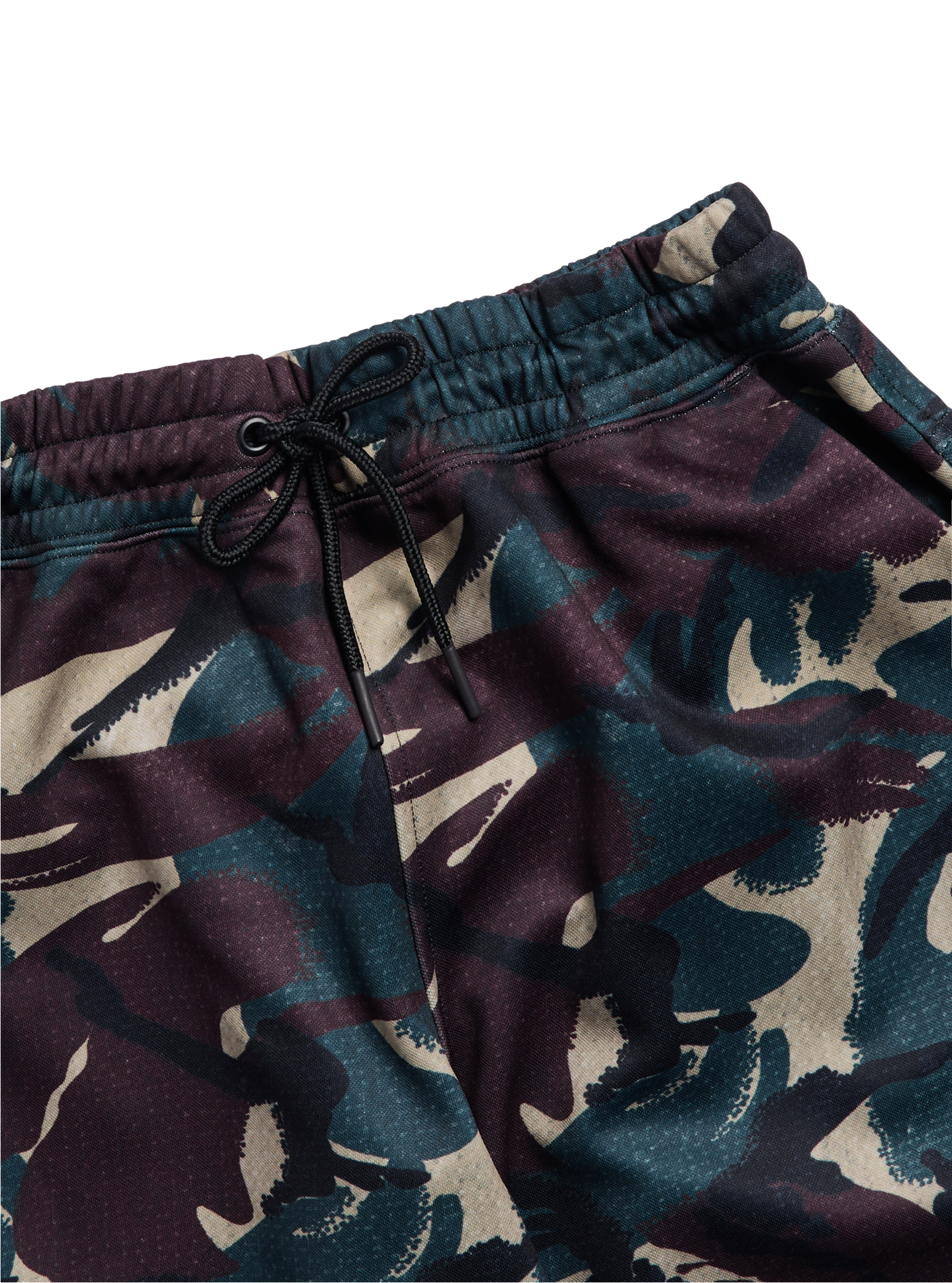 Burton Oak fleecebukse True Black Heather børstet