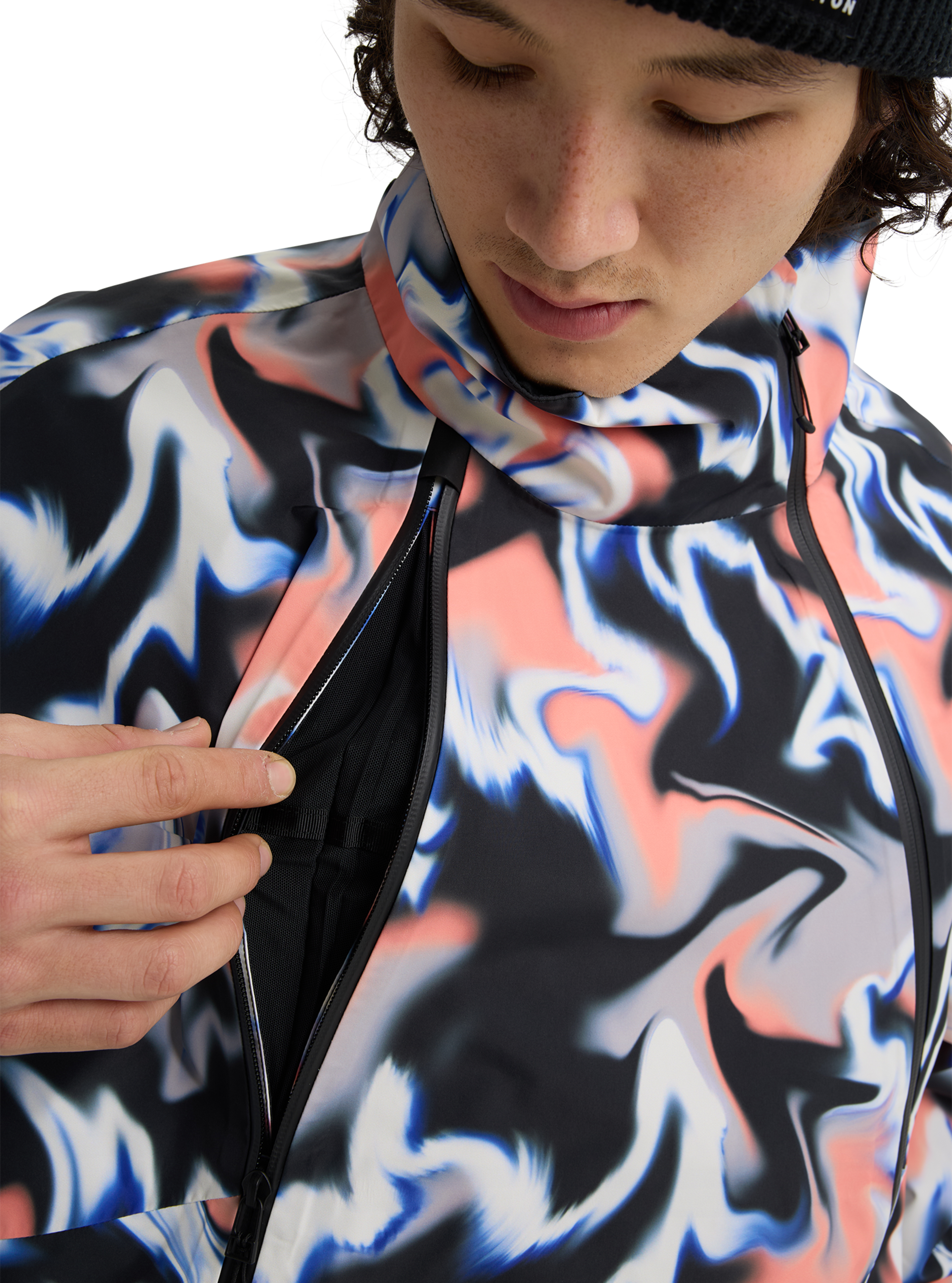 Burton Futuretrust 3L anorakk True Black – vanntett