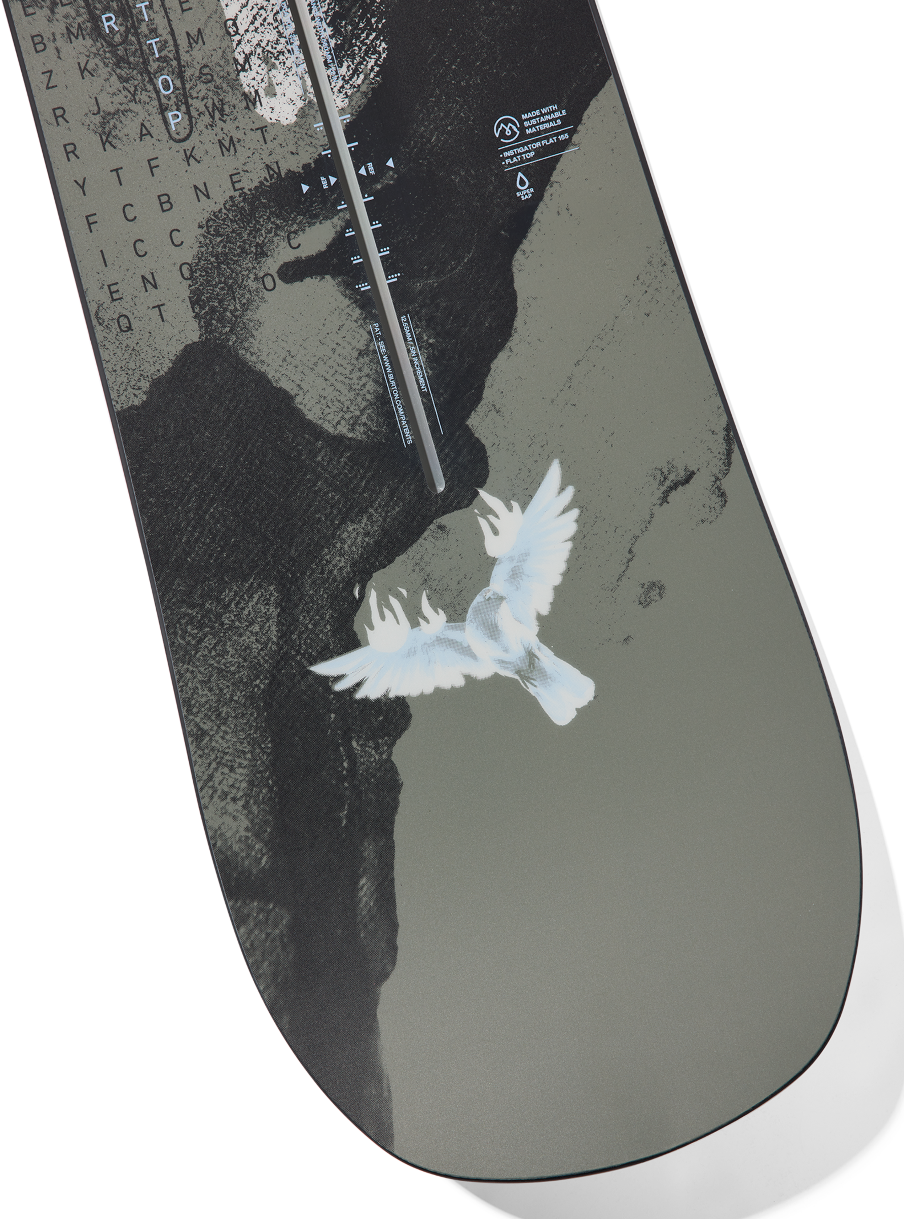Burton Instigator PurePop Camber snowboard Graphic 155 nybegynner