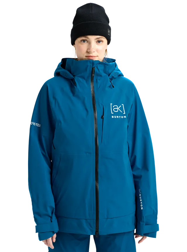 Burton ak Kimmy GORE-TEX 3L Stretch jakke Blue Teal vanntett
