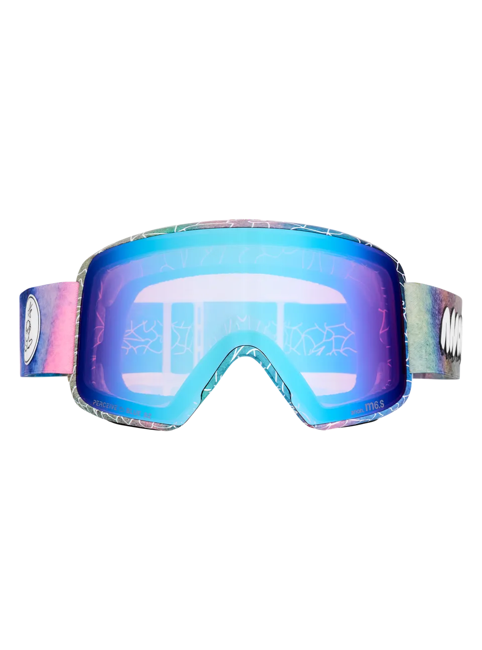 Anon M6S skibriller Perceive Blue bonuslinse watercolor