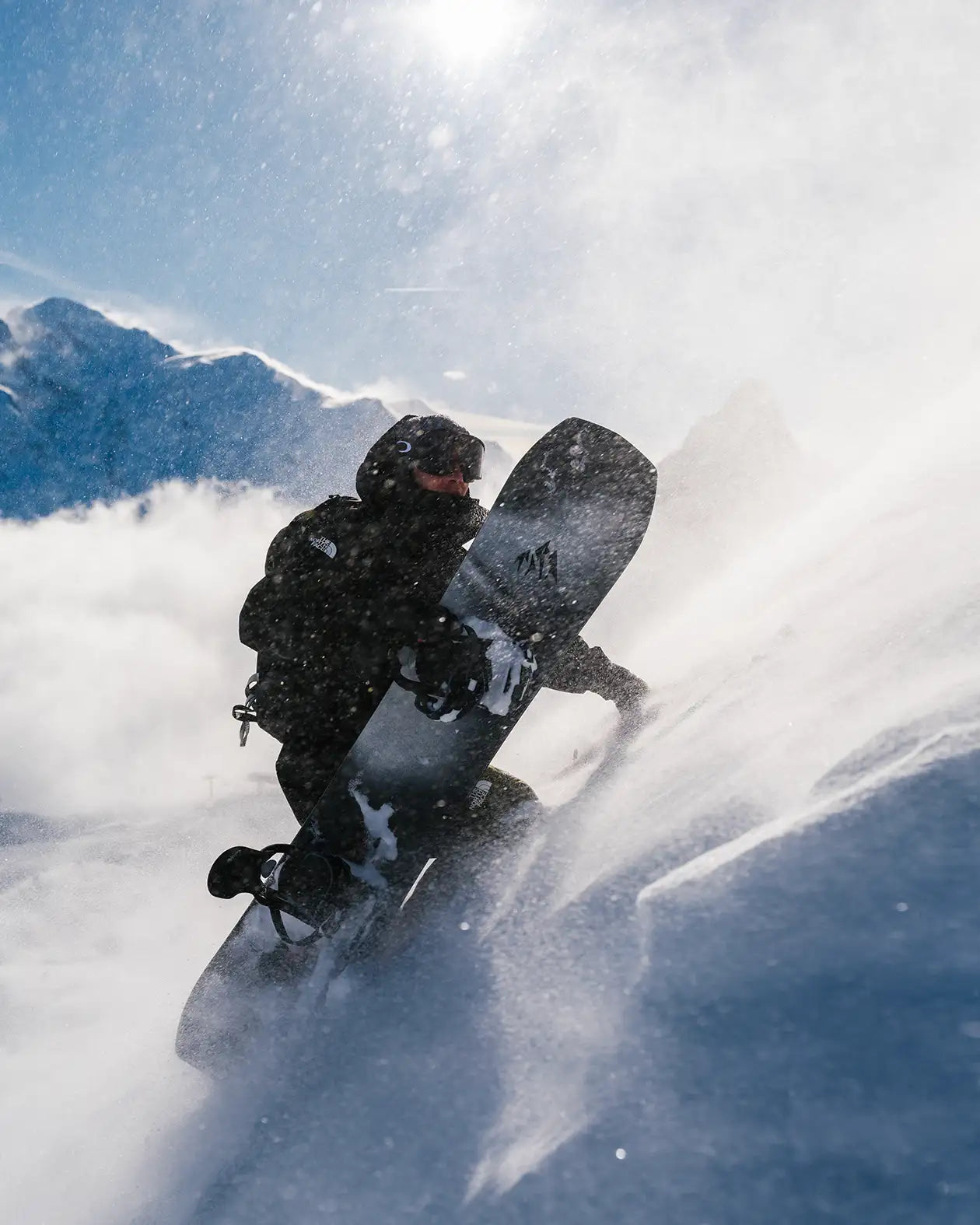 Jones Mercury FASE snowboardbinding Stealth Black