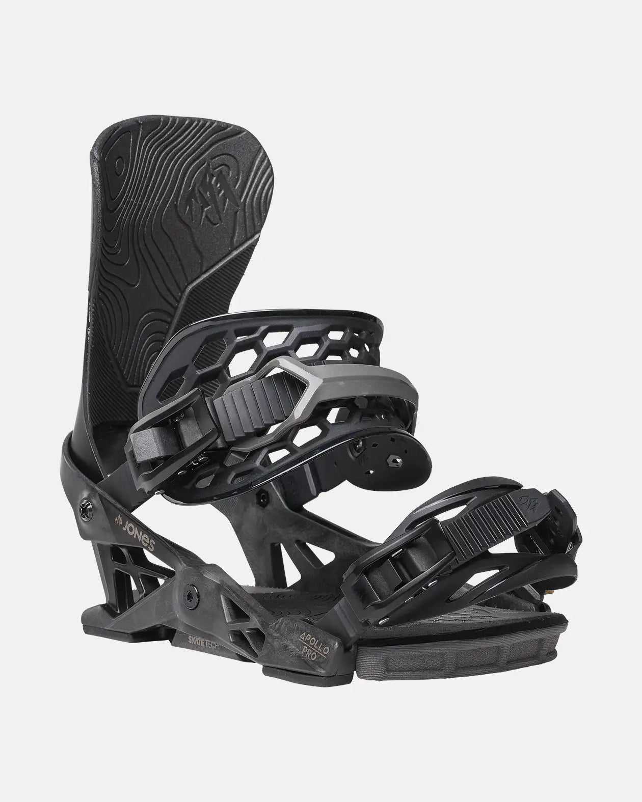 Jones Apollo Pro snowboardbinding herre Black stiv