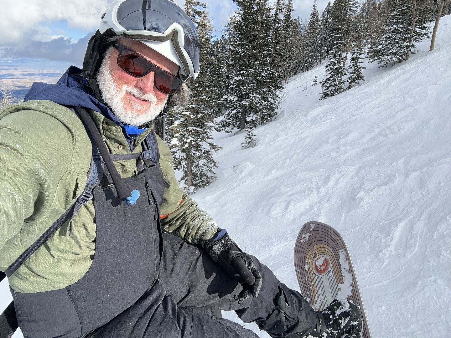 Burton 3D Fish snowboard 156 retningsbestemt pudder