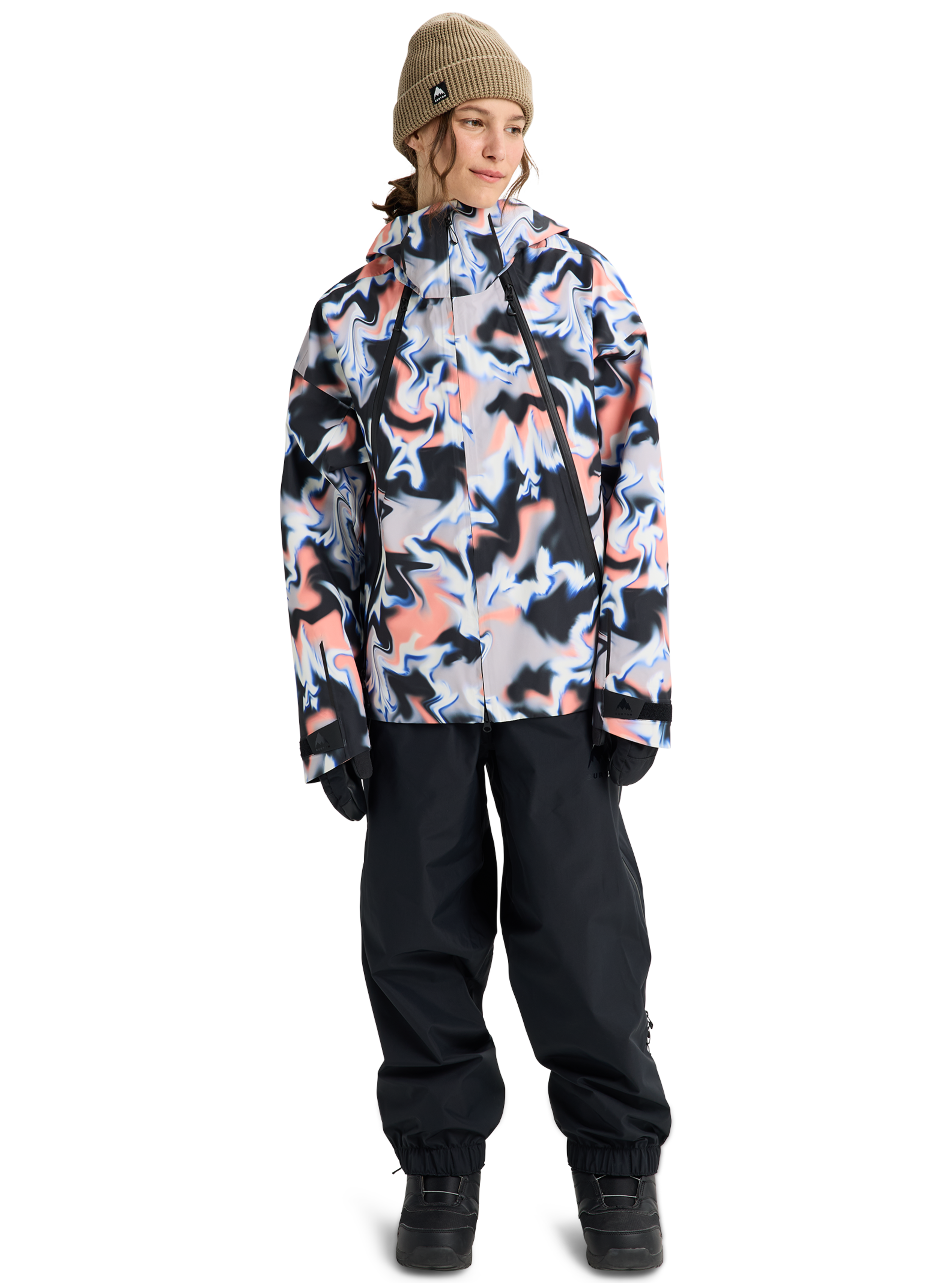 Burton Futuretrust 3L skalljakke True Black